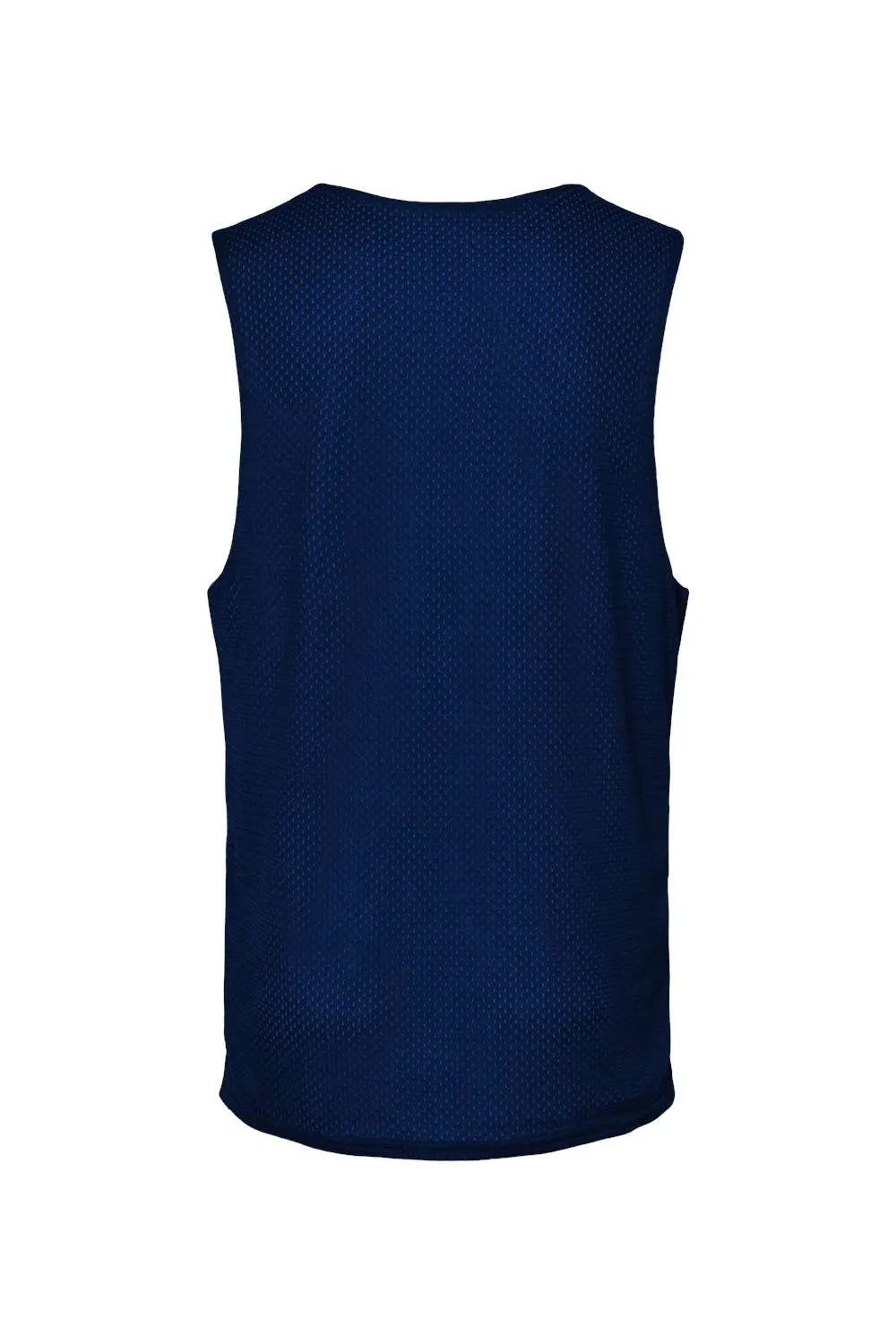 C2 Sport Mens Reversible Mesh Tank Top - Navy Blue/White