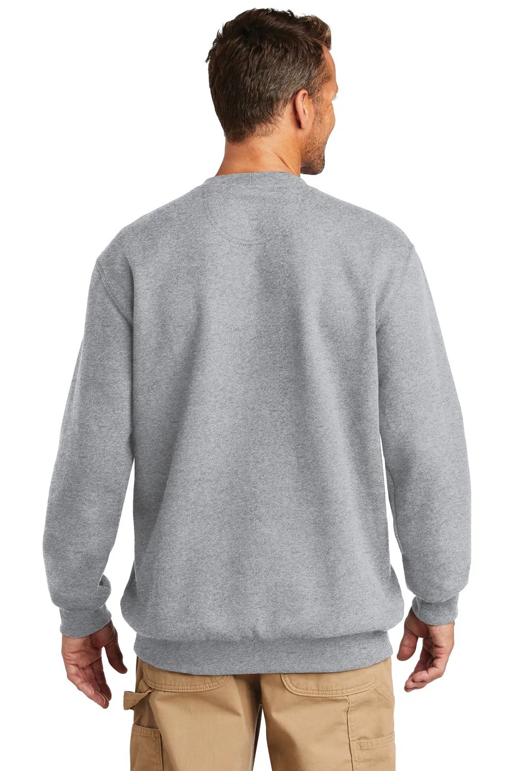 Carhartt Mens Crewneck Sweatshirt - Heather Grey