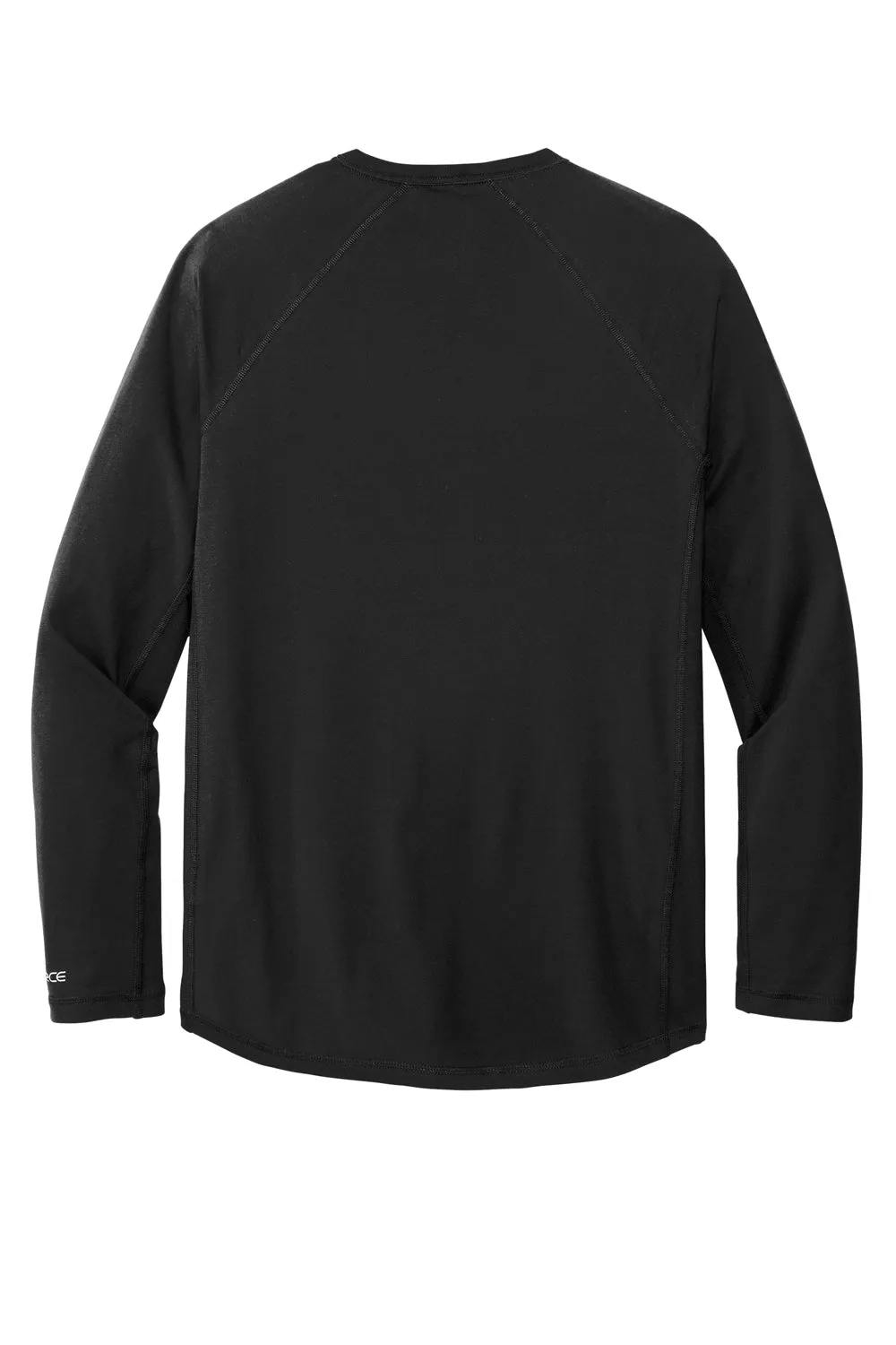 Carhartt Mens Force Moisture Wicking Long Sleeve Crewneck T-Shirt w/ Pocket - Black