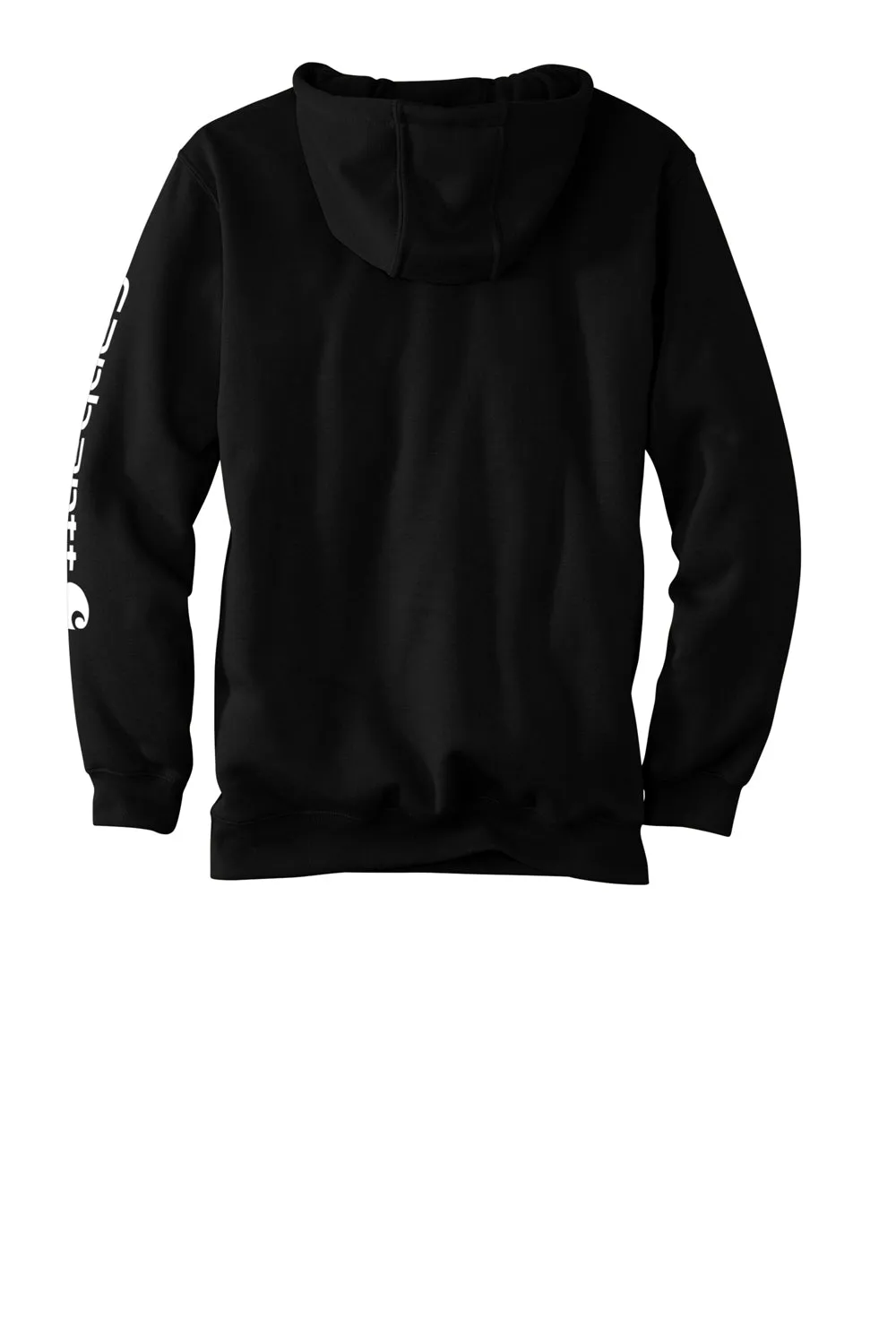 Carhartt Mens Hooded Sweatshirt Hoodie w/ Pouch Pocket - Black