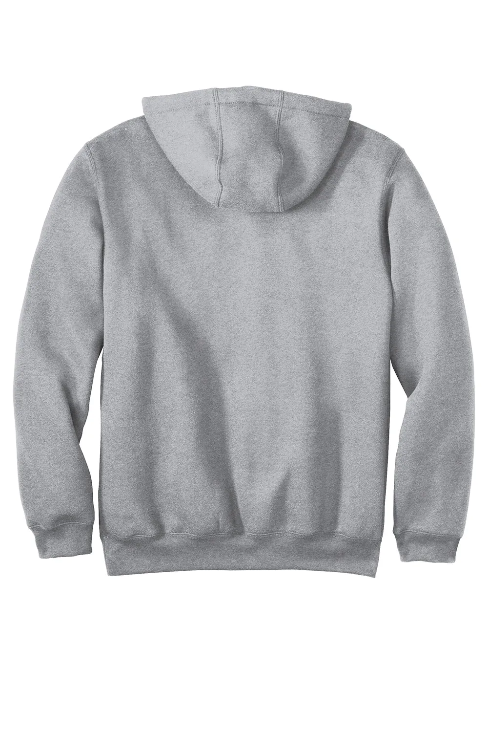 Carhartt Mens Hooded Sweatshirt Hoodie w/ Pouch Pocket - Heather Grey