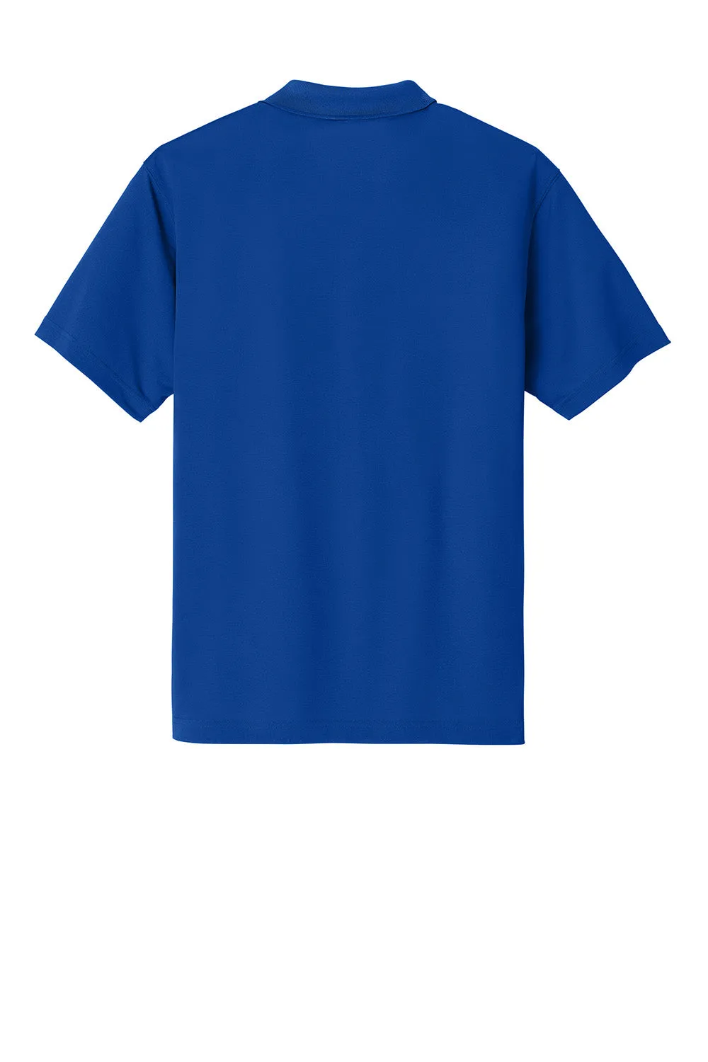 Carhartt Mens Moisture Wicking Short Sleeve Polo Shirt w/ Pocket - Royal Glass Blue