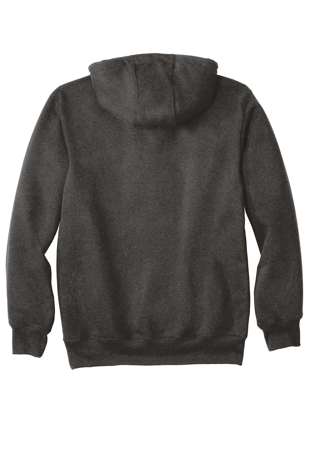 Carhartt Mens Paxton Rain Defender Water Resistant Hooded Sweatshirt Hoodie w/ Pouch Pocket - Heather Carbon Grey