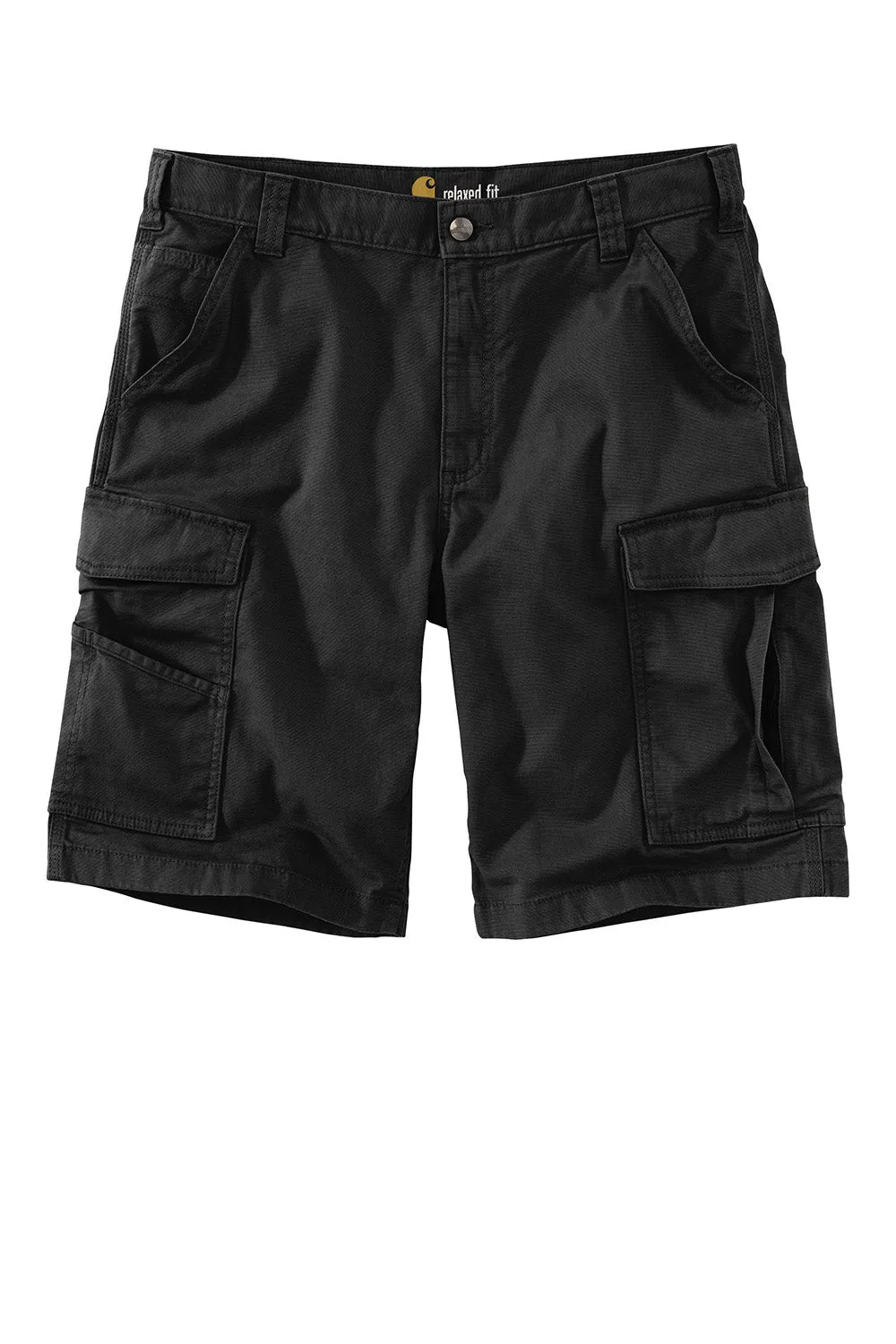 Carhartt Mens Rugged Flex Rigby Cargo Shorts w/ Pockets - Black