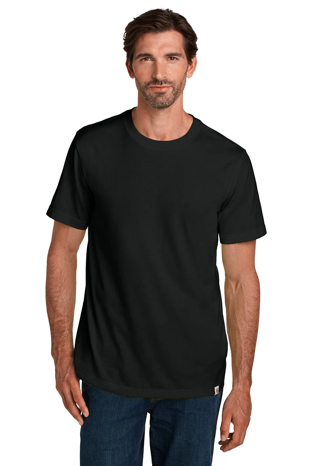 Carhartt Mens Short Sleeve Crewneck T-Shirt - Black