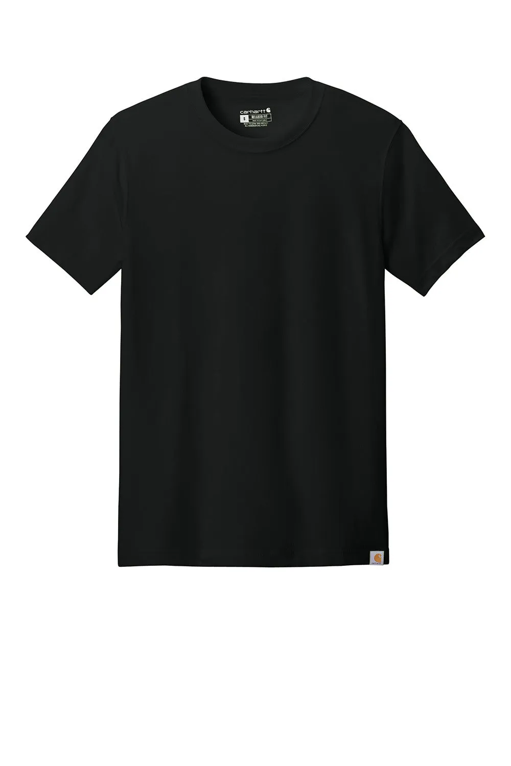 Carhartt Mens Short Sleeve Crewneck T-Shirt - Black