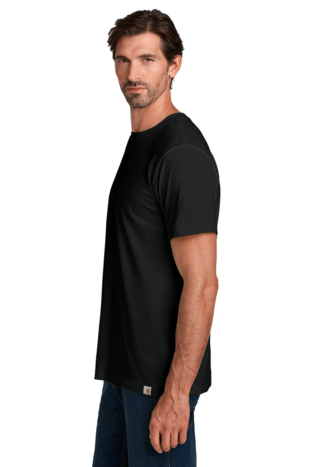 Carhartt Mens Short Sleeve Crewneck T-Shirt - Black