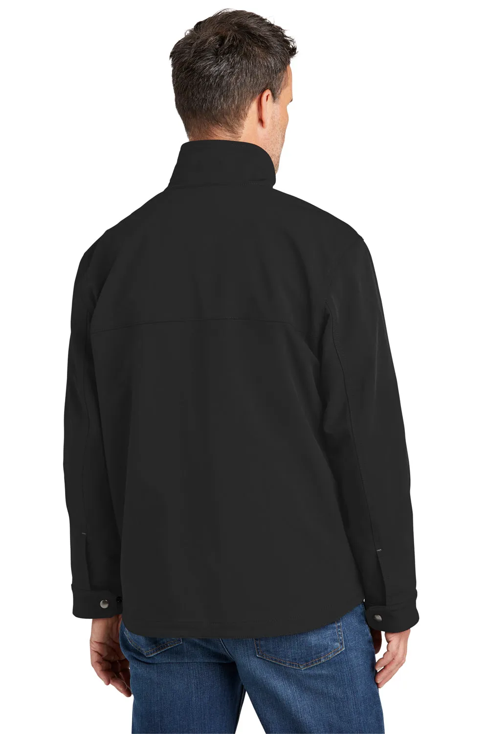 Carhartt Mens Super Dux Wind & Water Resistant Full Zip Jacket - Black
