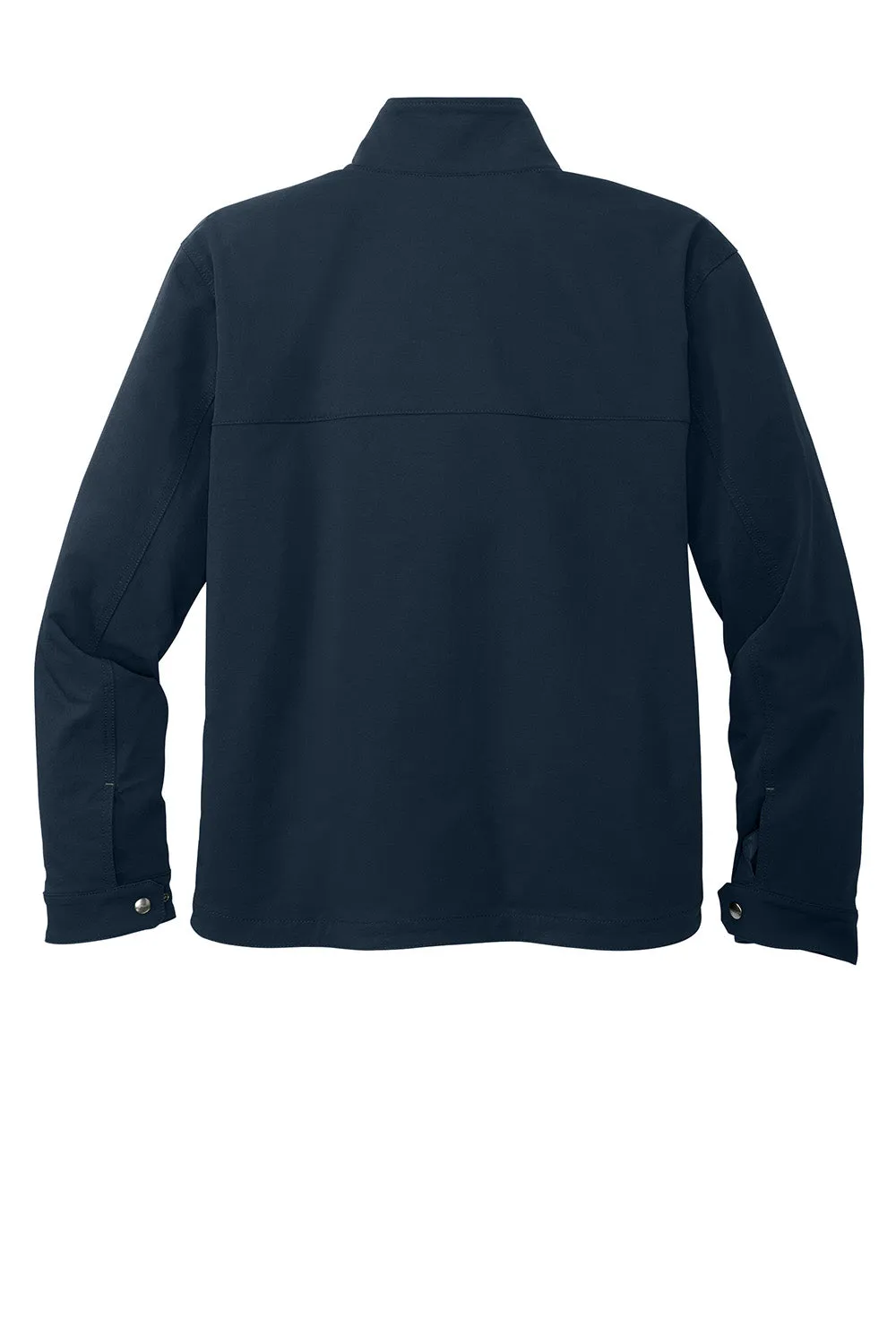 Carhartt Mens Super Dux Wind & Water Resistant Full Zip Jacket - Navy Blue