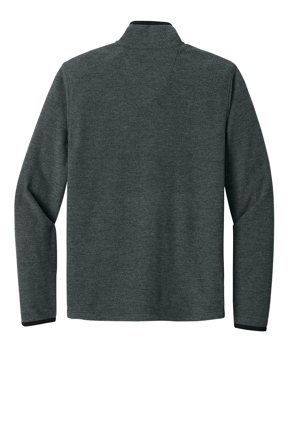 Carhartt Mens Textured Fleece Full Zip Jacket - Heather Carbon Grey