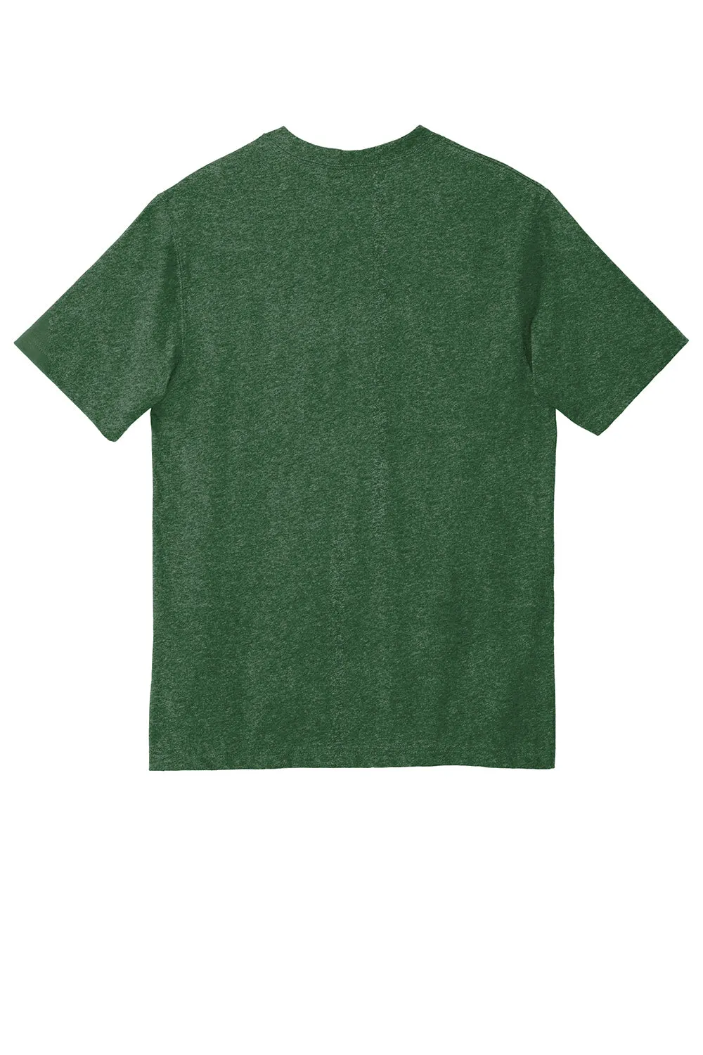 Carhartt Mens Workwear Short Sleeve Crewneck T-Shirt w/ Pocket - Heather North Woods Green