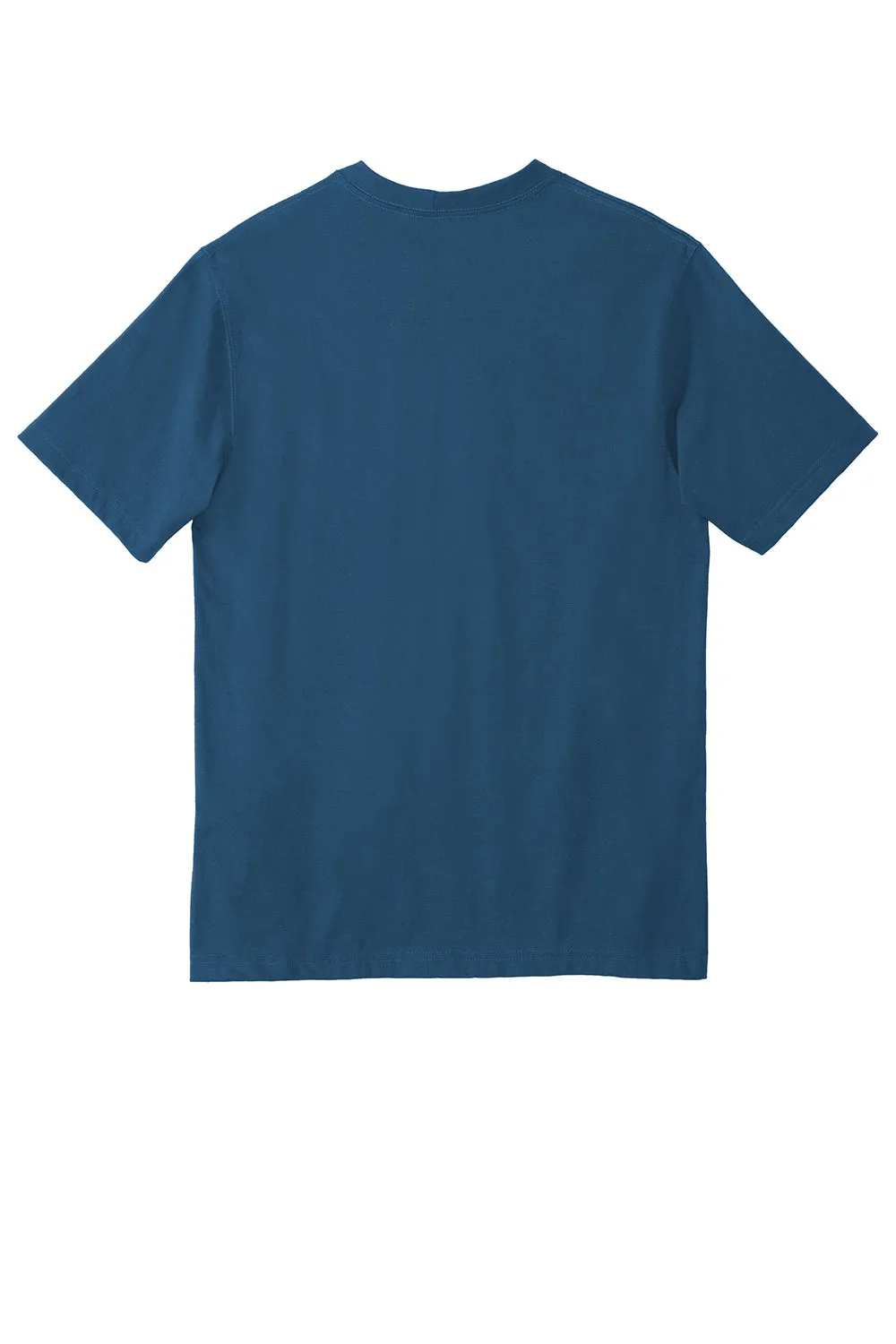 Carhartt Mens Workwear Short Sleeve Crewneck T-Shirt w/ Pocket - Lakeshore Blue