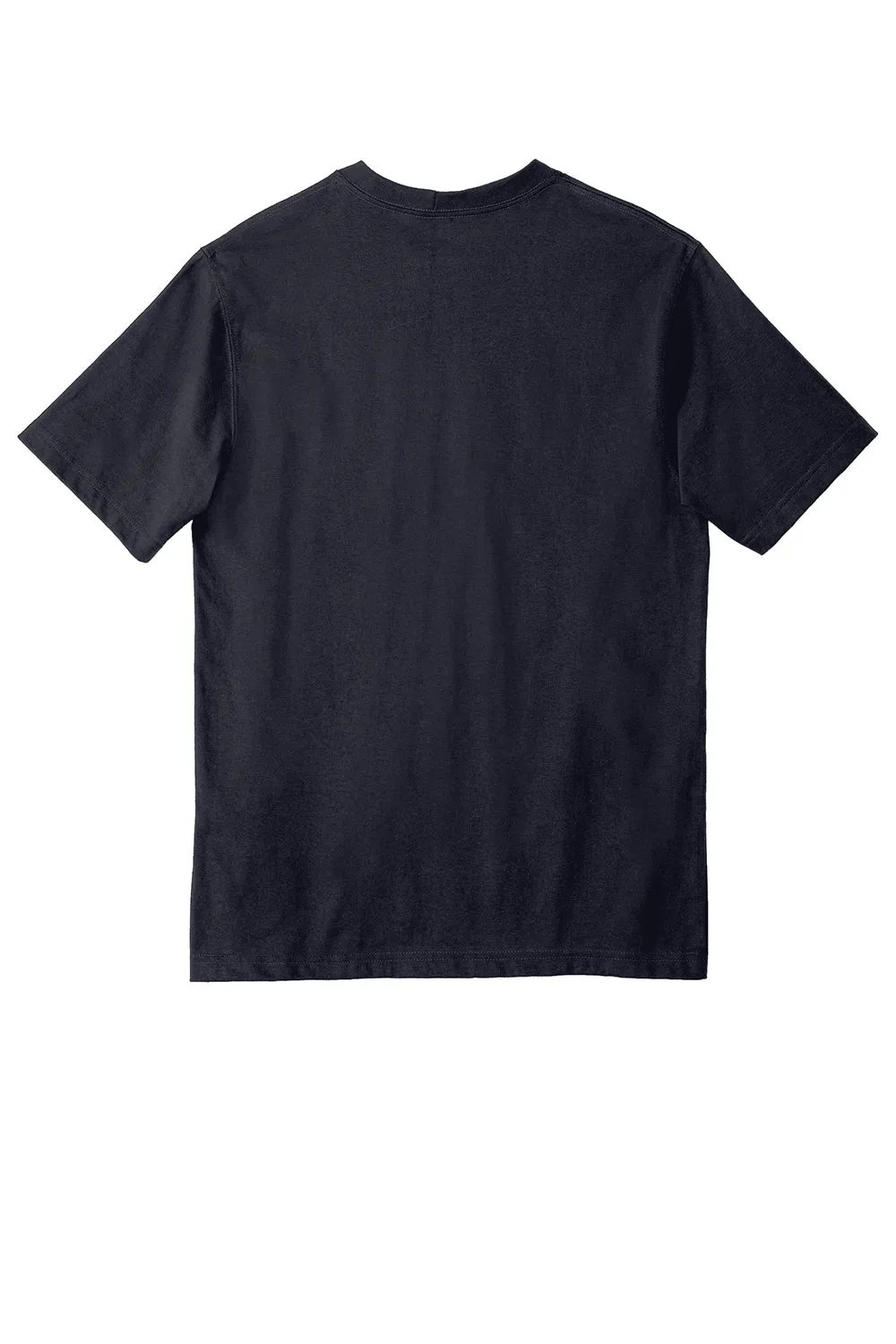 Carhartt Mens Workwear Short Sleeve Crewneck T-Shirt w/ Pocket - Navy Blue