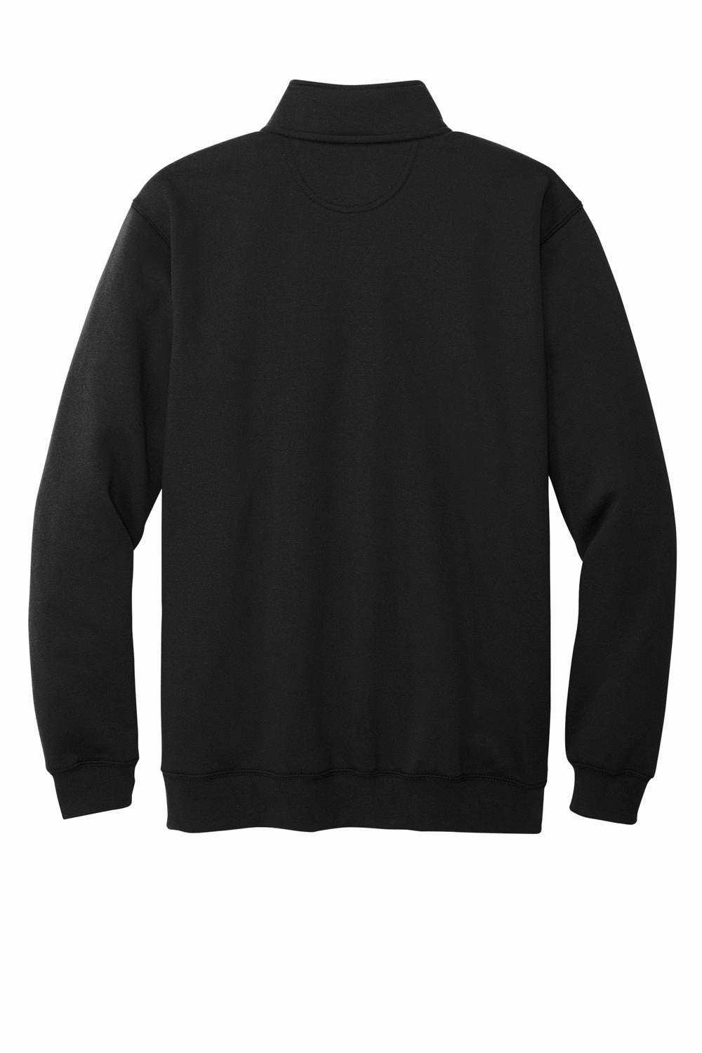 Carhartt Mens 1/4 Zip Sweatshirt w/ Pouch Pocket - Black
