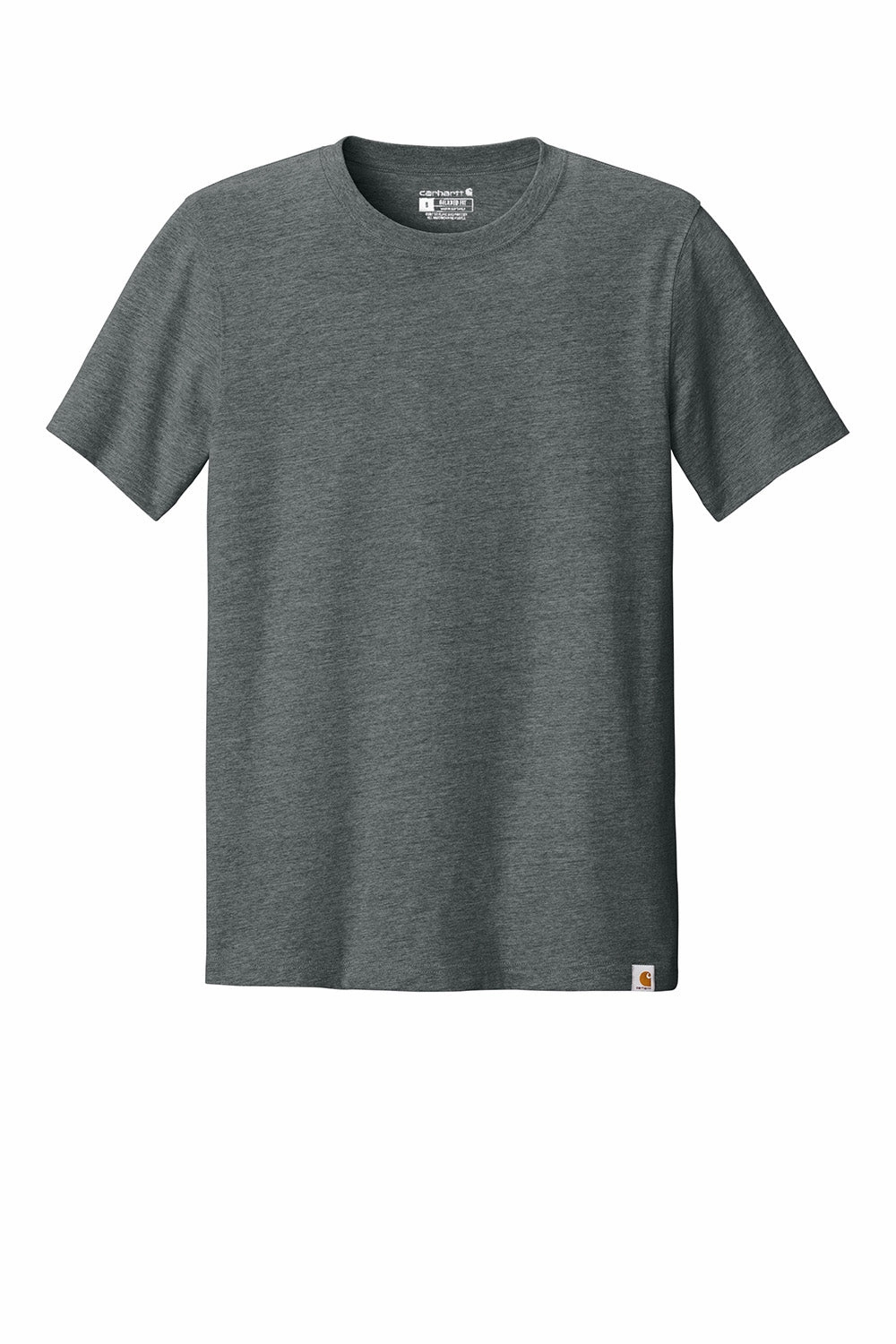 Carhartt Mens Short Sleeve Crewneck T-Shirt - Heather Carbon Grey