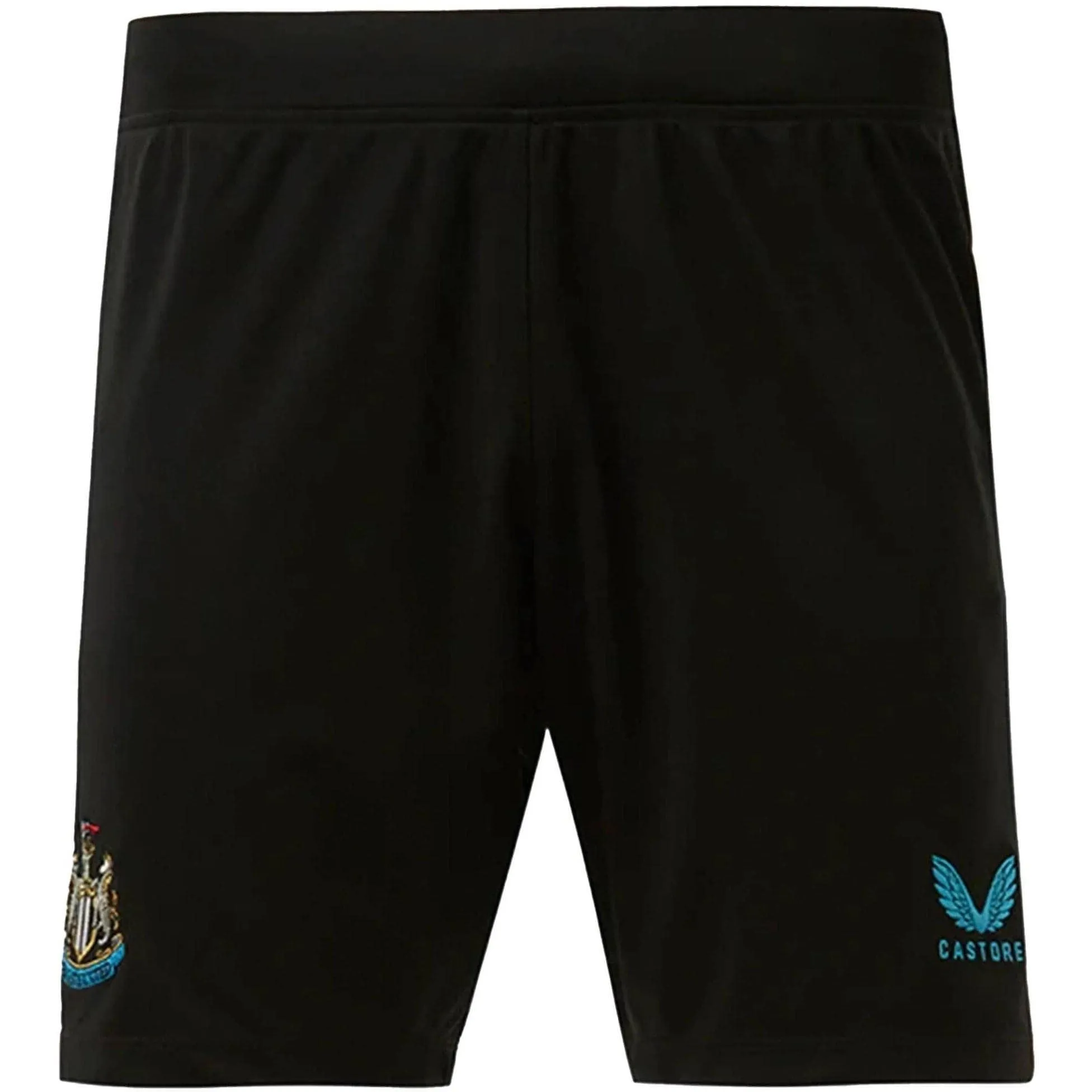 Castore Newcastle United Home Mens Football Shorts - Black men's shorts for summer activities and lounging