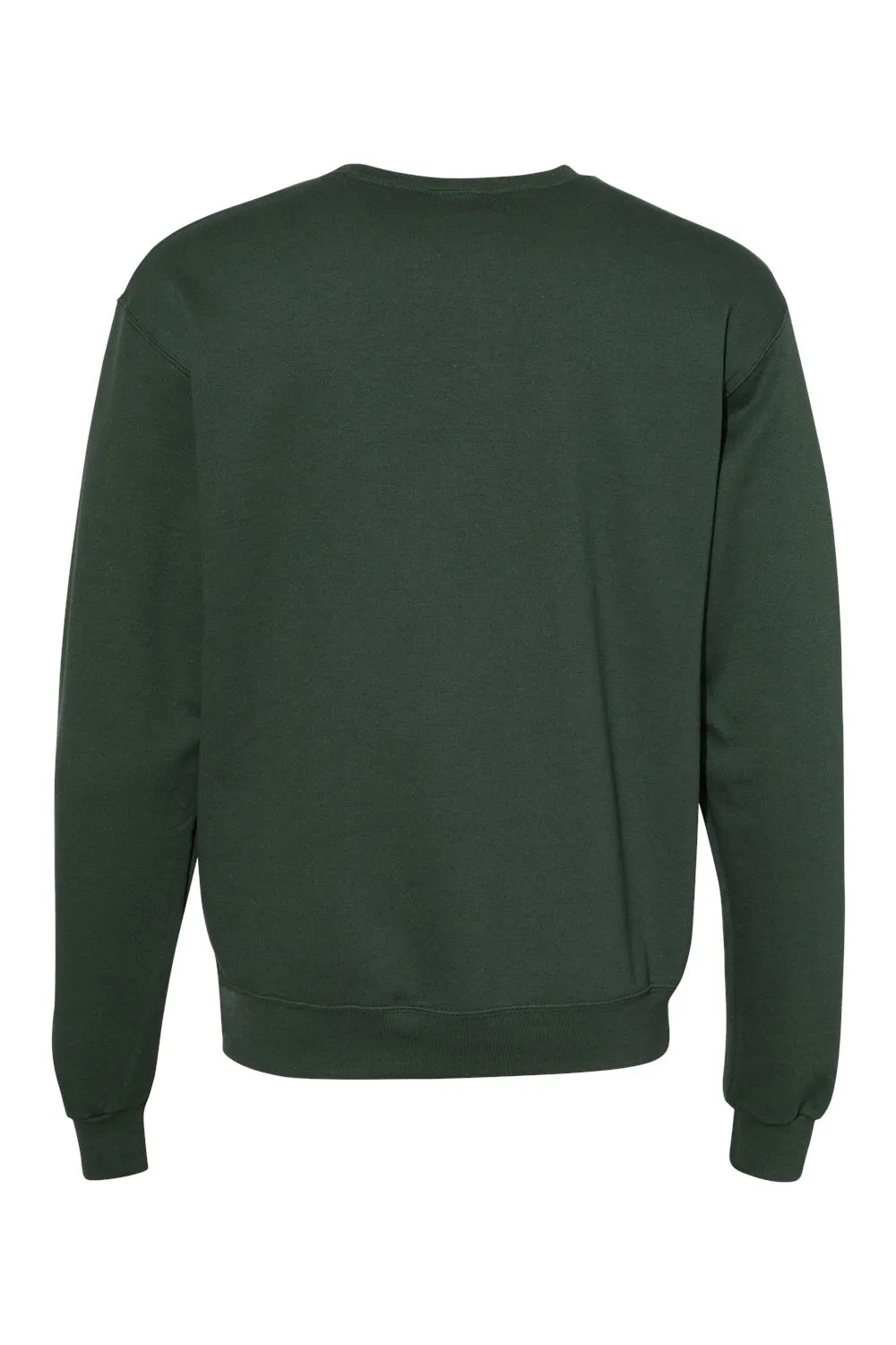Champion Mens Double Dry Eco Moisture Wicking Fleece Crewneck Sweatshirt - Dark Green
