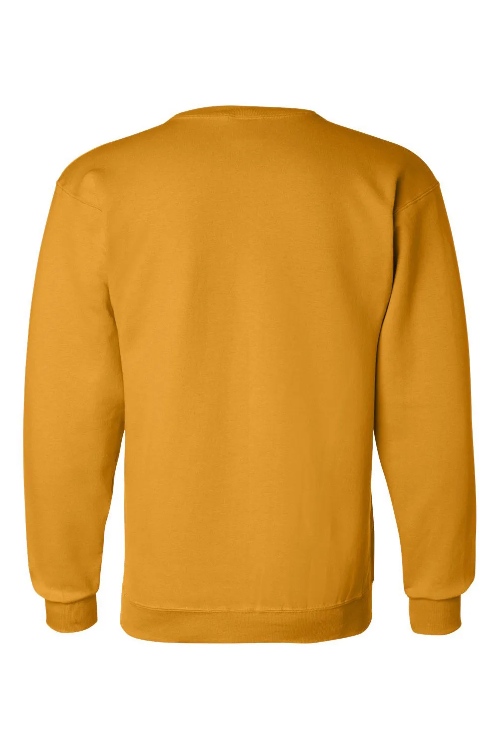 Champion Mens Double Dry Eco Moisture Wicking Fleece Crewneck Sweatshirt - Gold