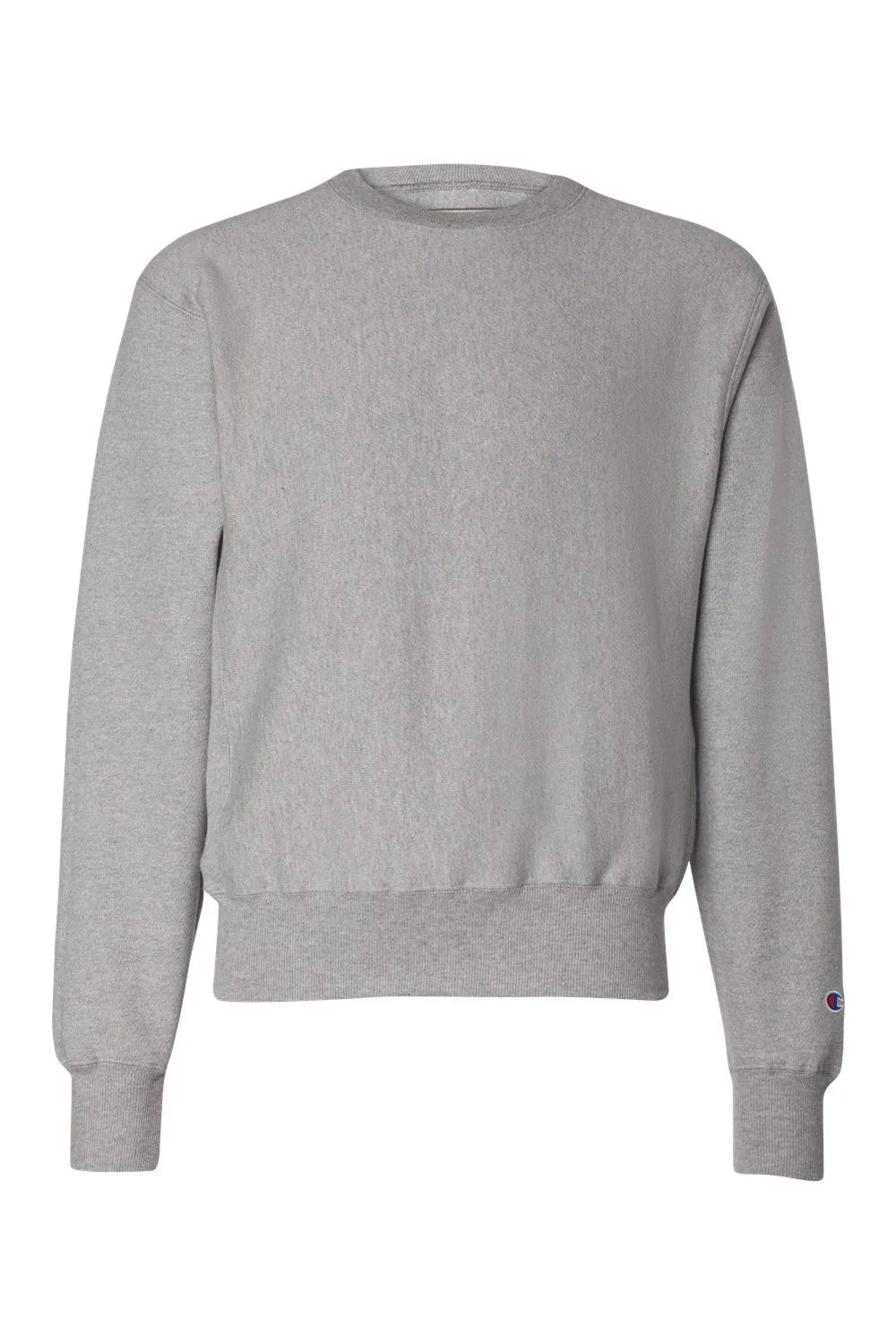 Champion Mens Shrink Resistant Crewneck Sweatshirt - Oxford Grey