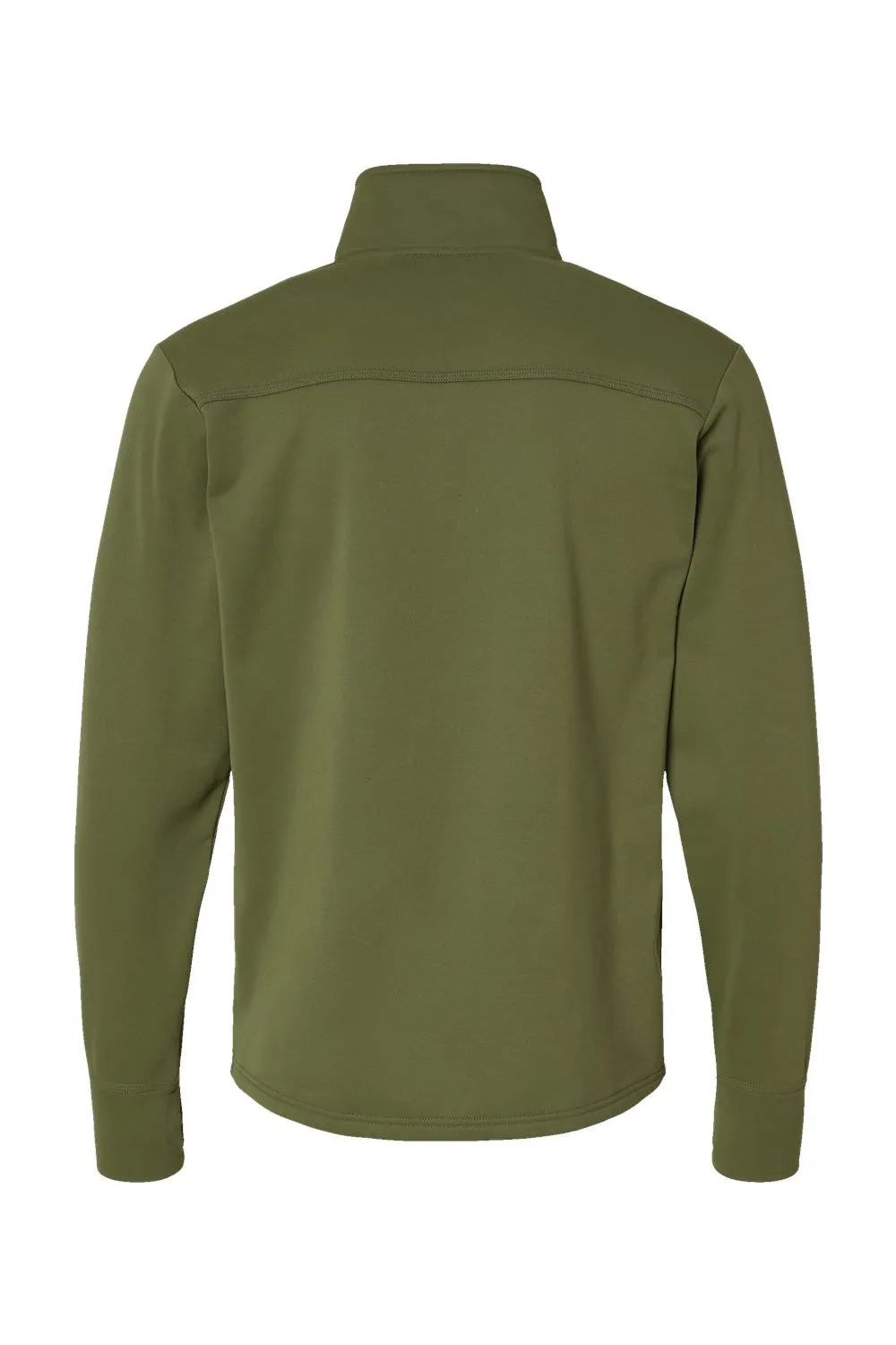 Champion Mens Sport 1/4 Zip Sweatshirt - Fresh Olive Green - Closeout