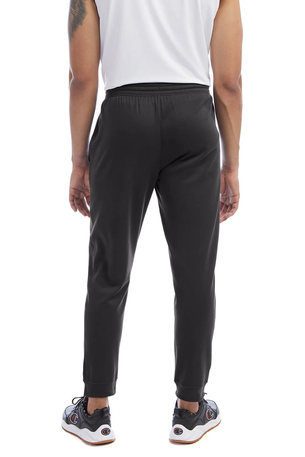 Champion Mens Sport Jogger Sweatpants w/ Pockets - Black - Closeout