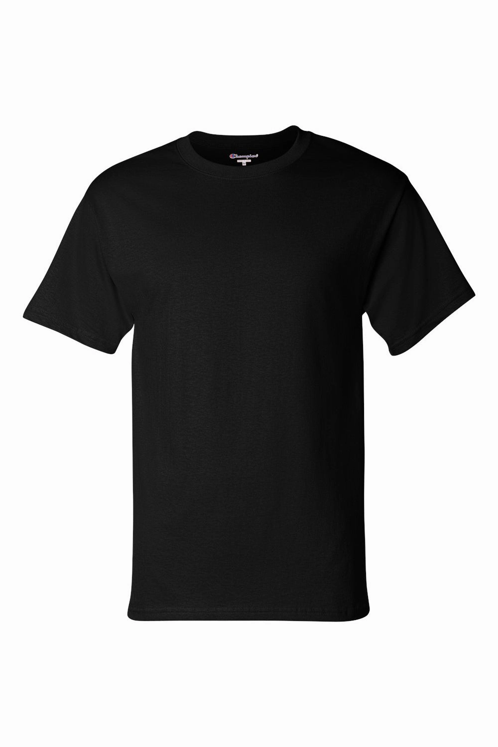 Champion Mens Short Sleeve Crewneck T-Shirt - Black - Closeout