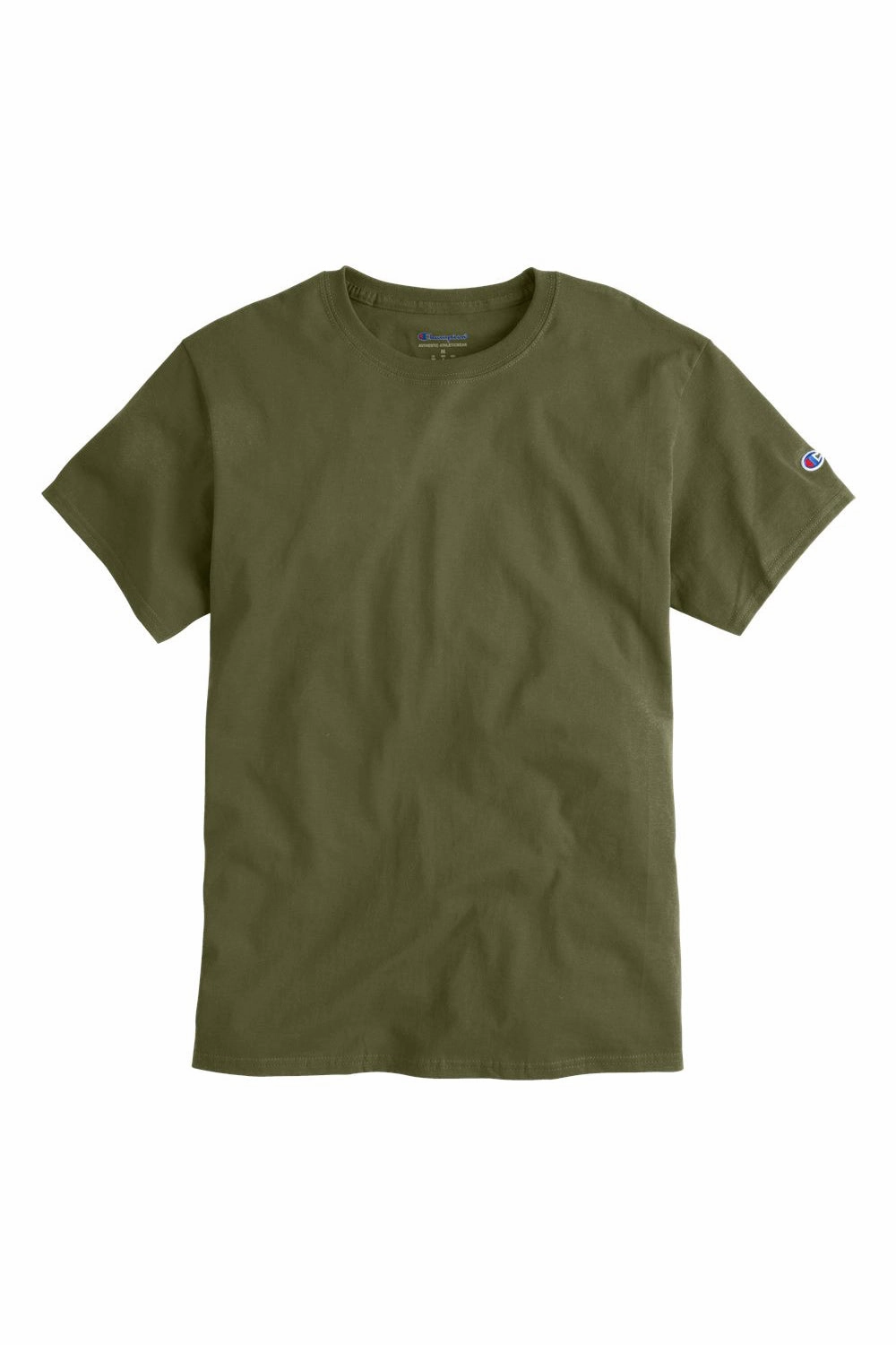 Champion Mens Short Sleeve Crewneck T-Shirt - Fresh Olive Green - Closeout