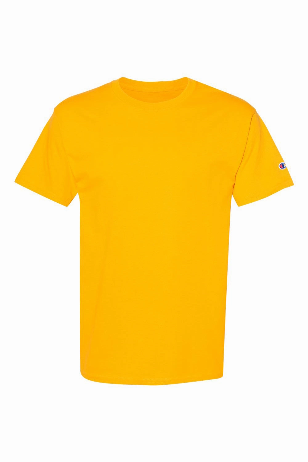 Champion Mens Short Sleeve Crewneck T-Shirt - Gold