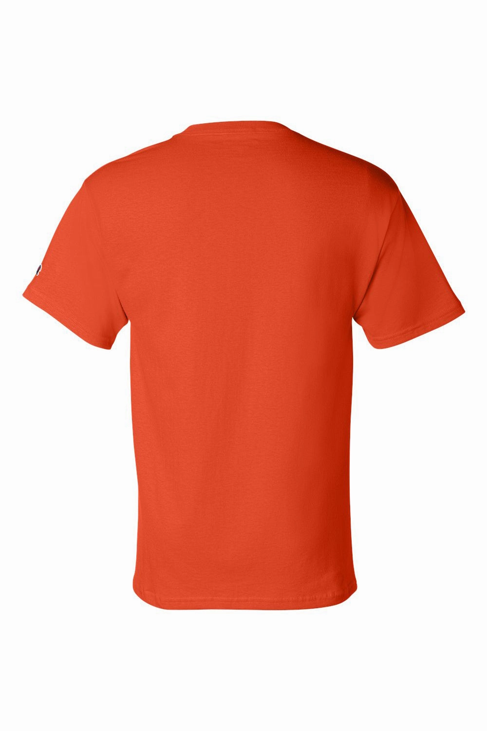 Champion Mens Short Sleeve Crewneck T-Shirt - Orange