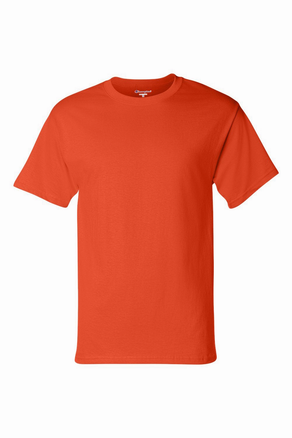 Champion Mens Short Sleeve Crewneck T-Shirt - Orange