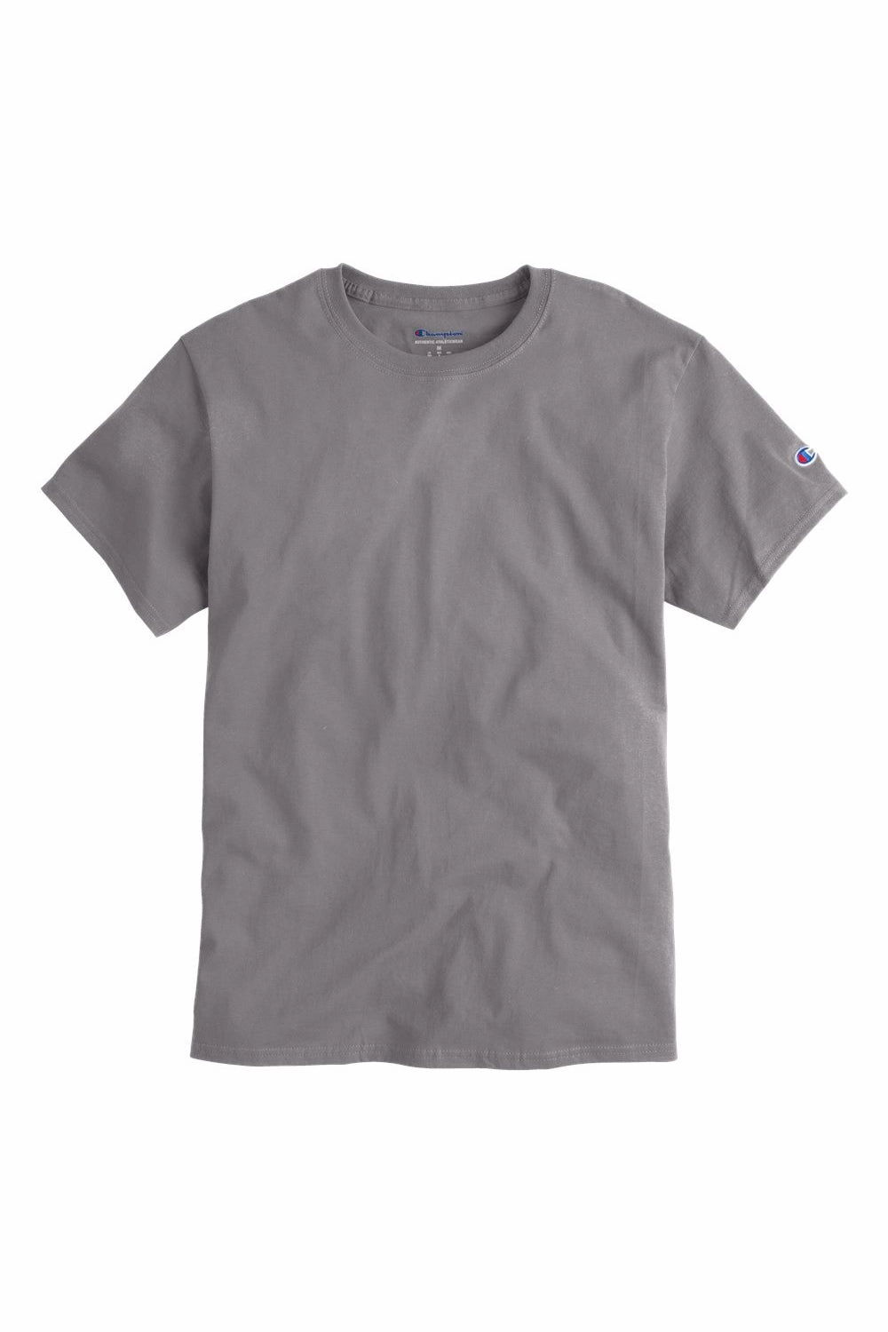 Champion Mens Short Sleeve Crewneck T-Shirt - Stone Grey