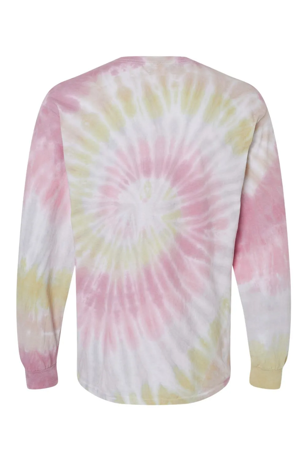 Colortone Mens Long Sleeve Crewneck T-Shirt - Desert Rose
