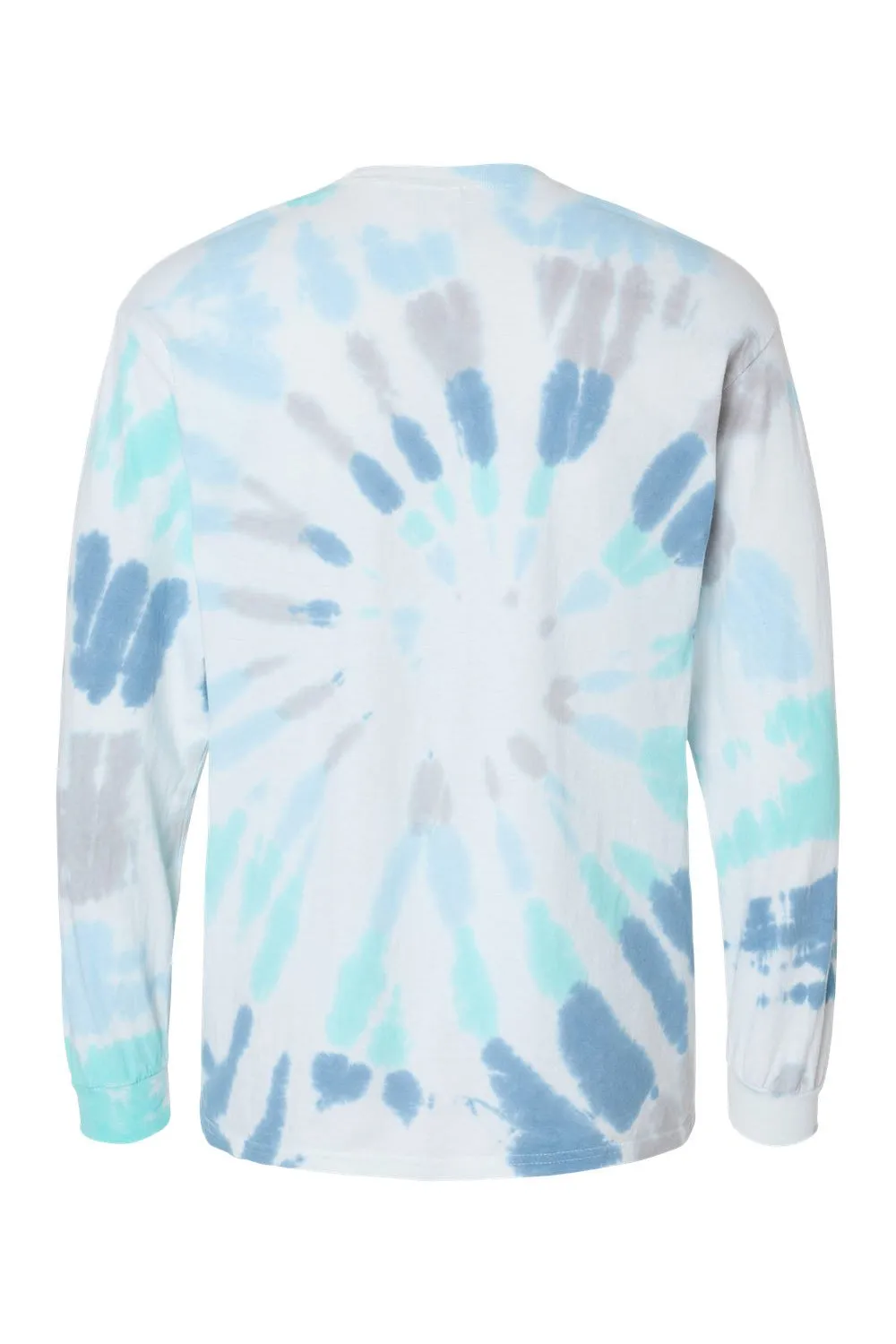Colortone Mens Long Sleeve Crewneck T-Shirt - Glacier
