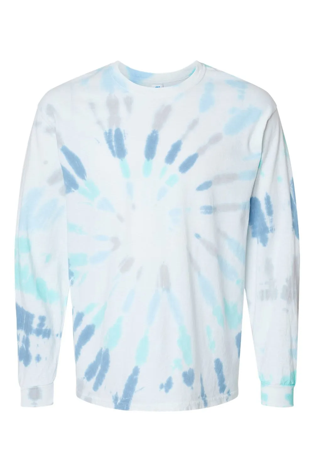 Colortone Mens Long Sleeve Crewneck T-Shirt - Glacier