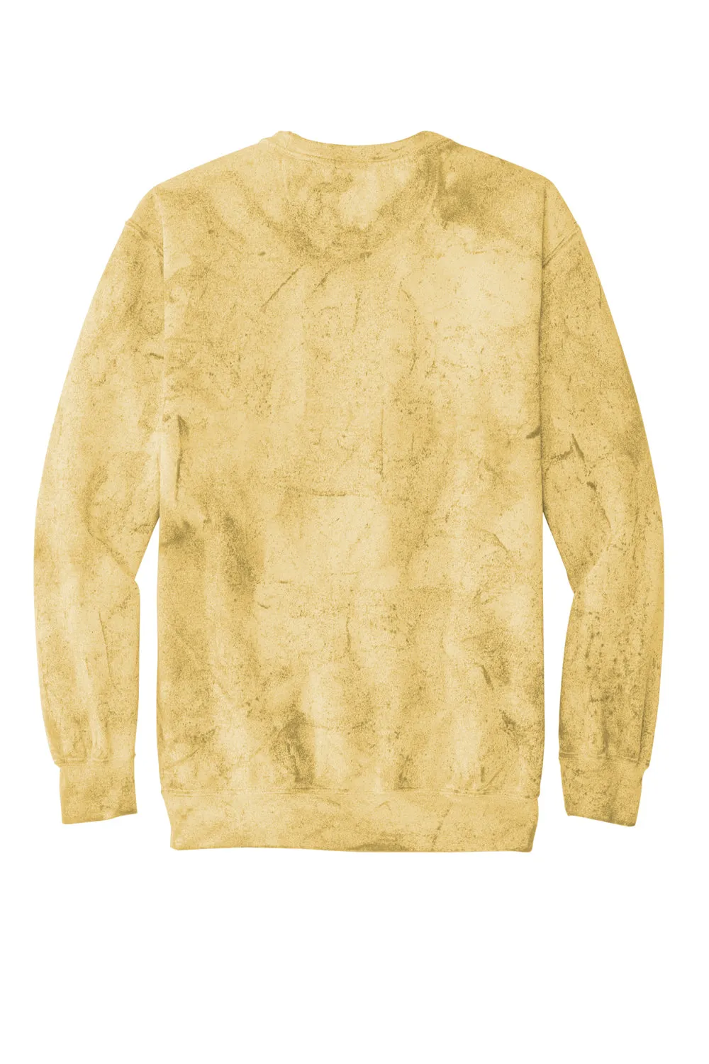 Comfort Colors Mens Color Blast Crewneck Sweatshirt - Citrine Yellow