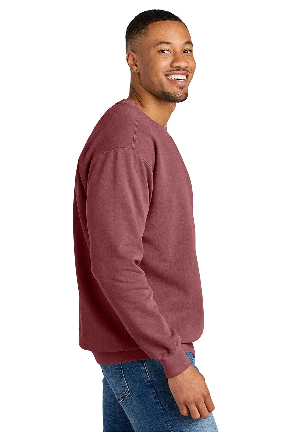 Comfort Colors Mens Crewneck Sweatshirt - Crimson Red