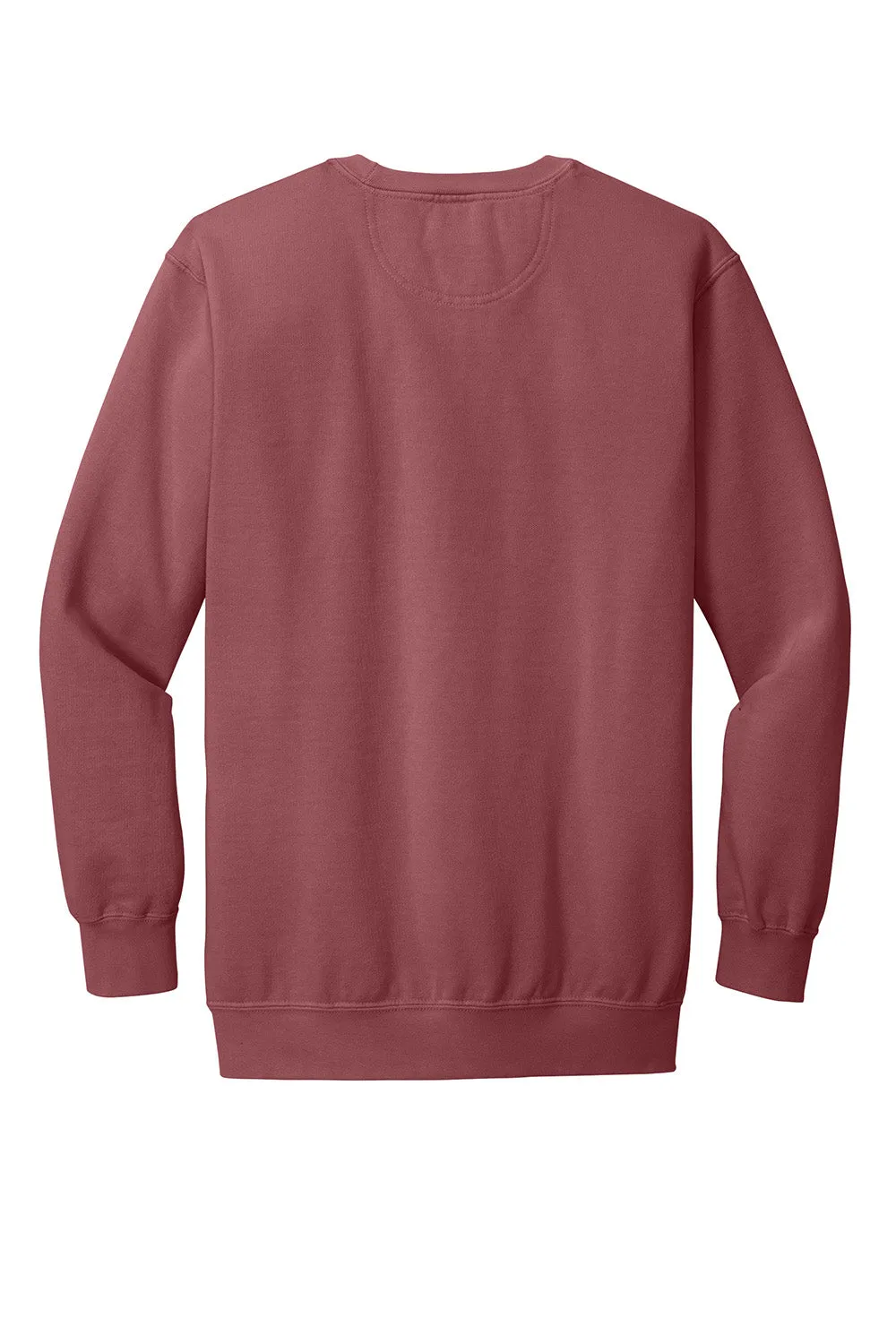 Comfort Colors Mens Crewneck Sweatshirt - Crimson Red