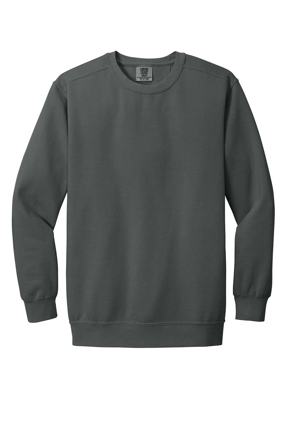 Comfort Colors Mens Crewneck Sweatshirt - Pepper Grey