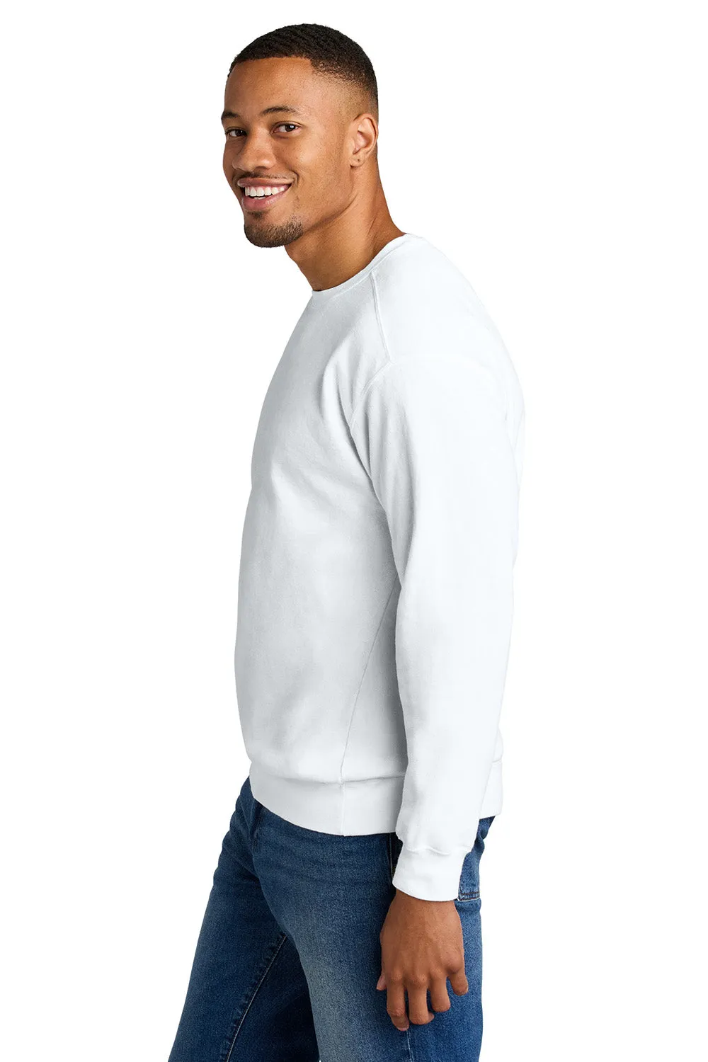 Comfort Colors Mens Crewneck Sweatshirt - White