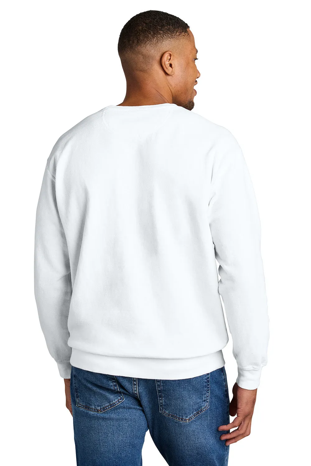 Comfort Colors Mens Crewneck Sweatshirt - White