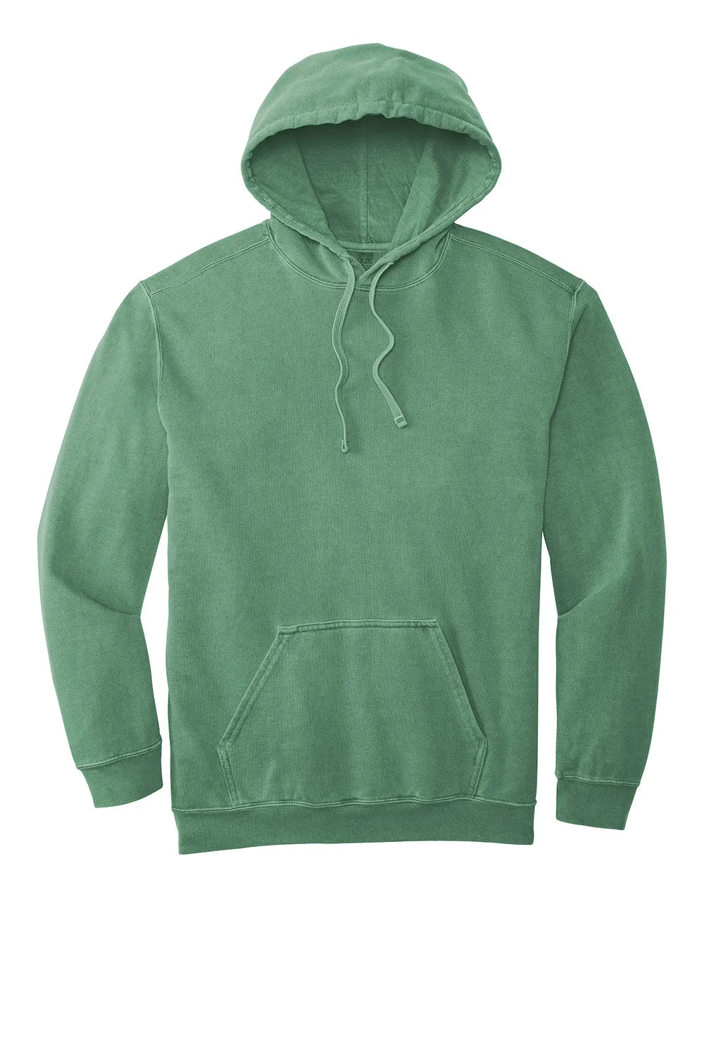 Comfort Colors Mens Hooded Sweatshirt Hoodie w/ Pouch Pocket - Light Green