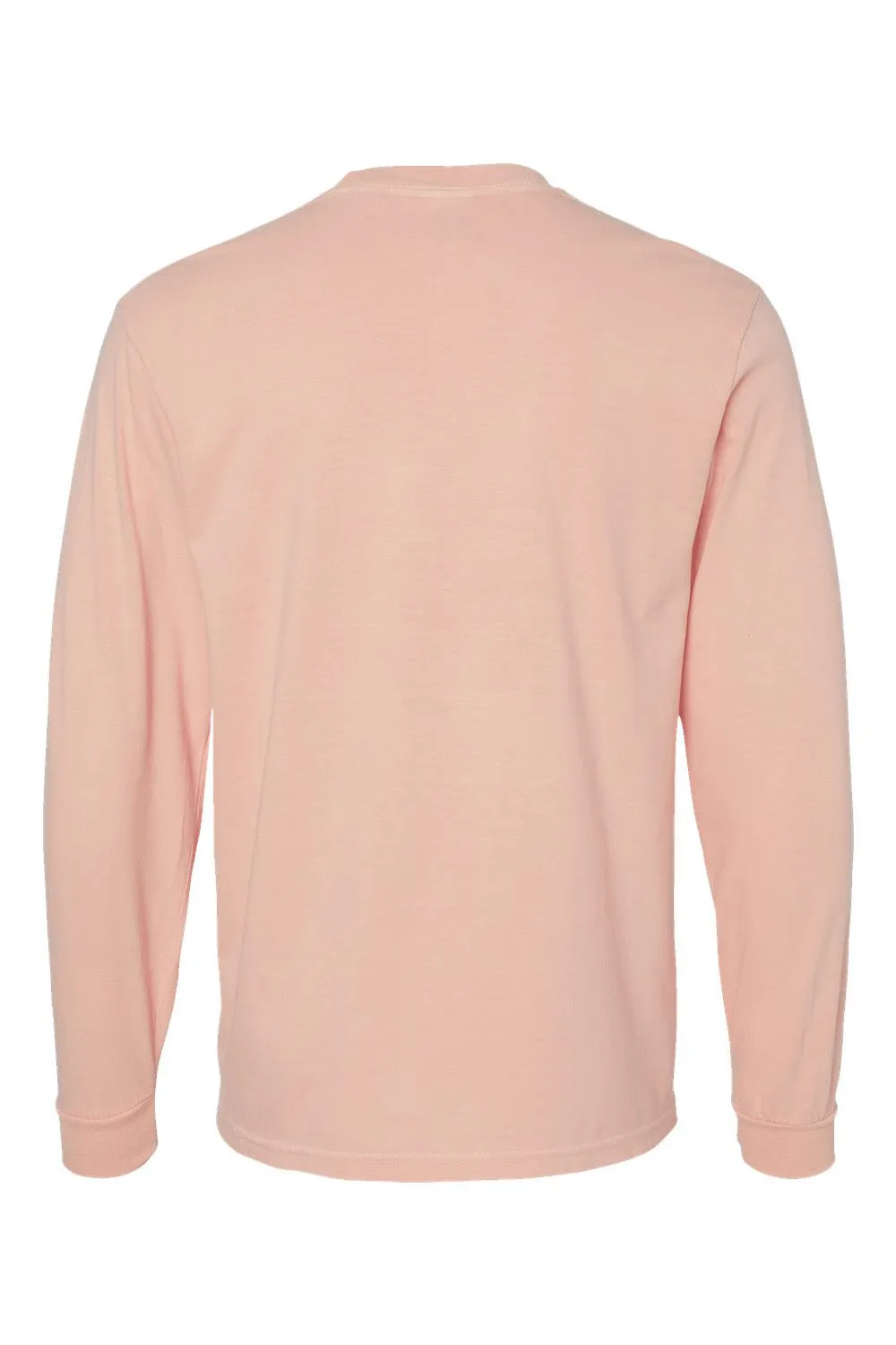 Comfort Colors Mens Long Sleeve Crewneck T-Shirt - Peachy