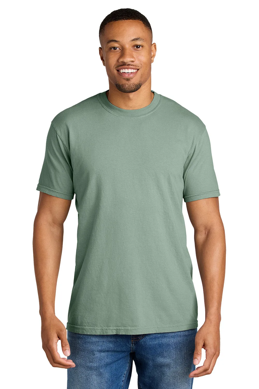 Comfort Colors Mens Short Sleeve Crewneck T-Shirt - Bay Green