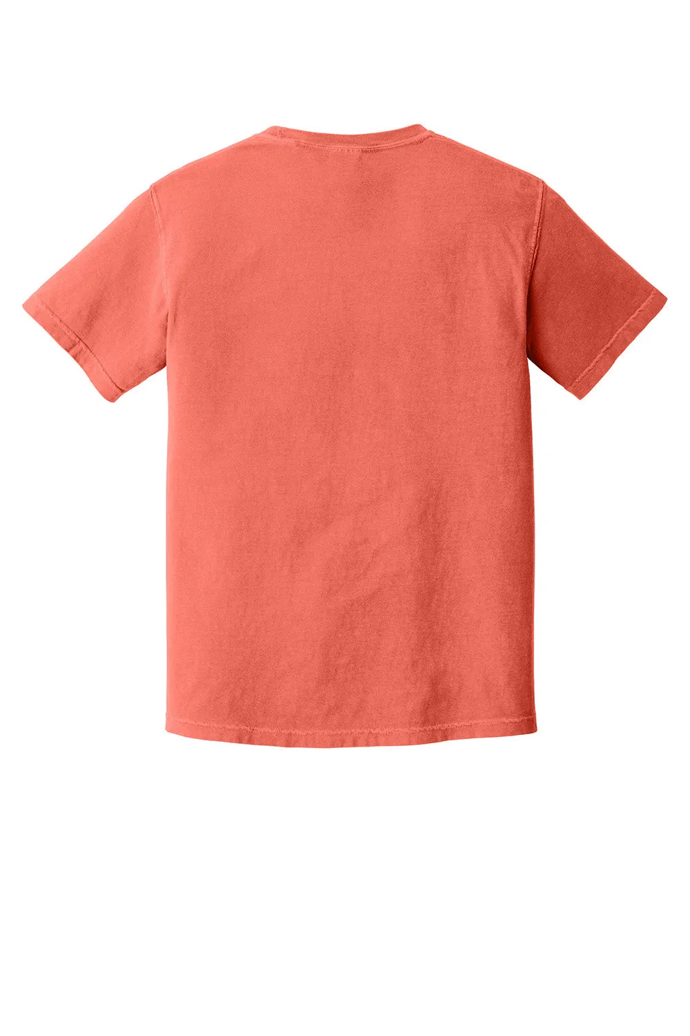 Comfort Colors Mens Short Sleeve Crewneck T-Shirt - Bright Salmon