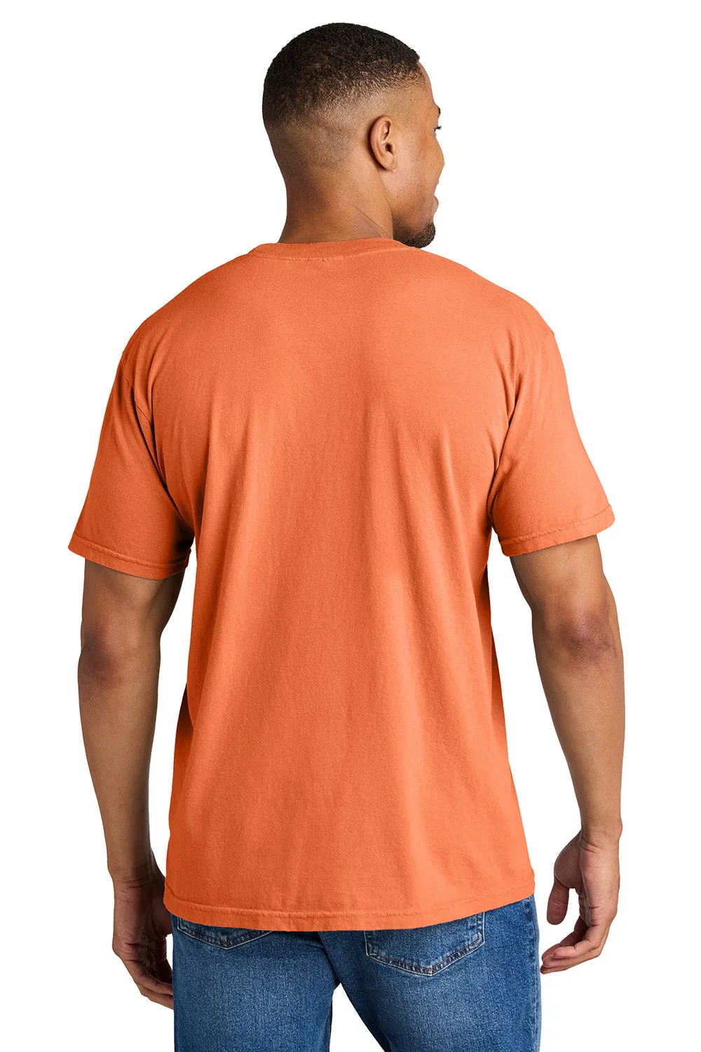 Comfort Colors Mens Short Sleeve Crewneck T-Shirt - Burnt Orange