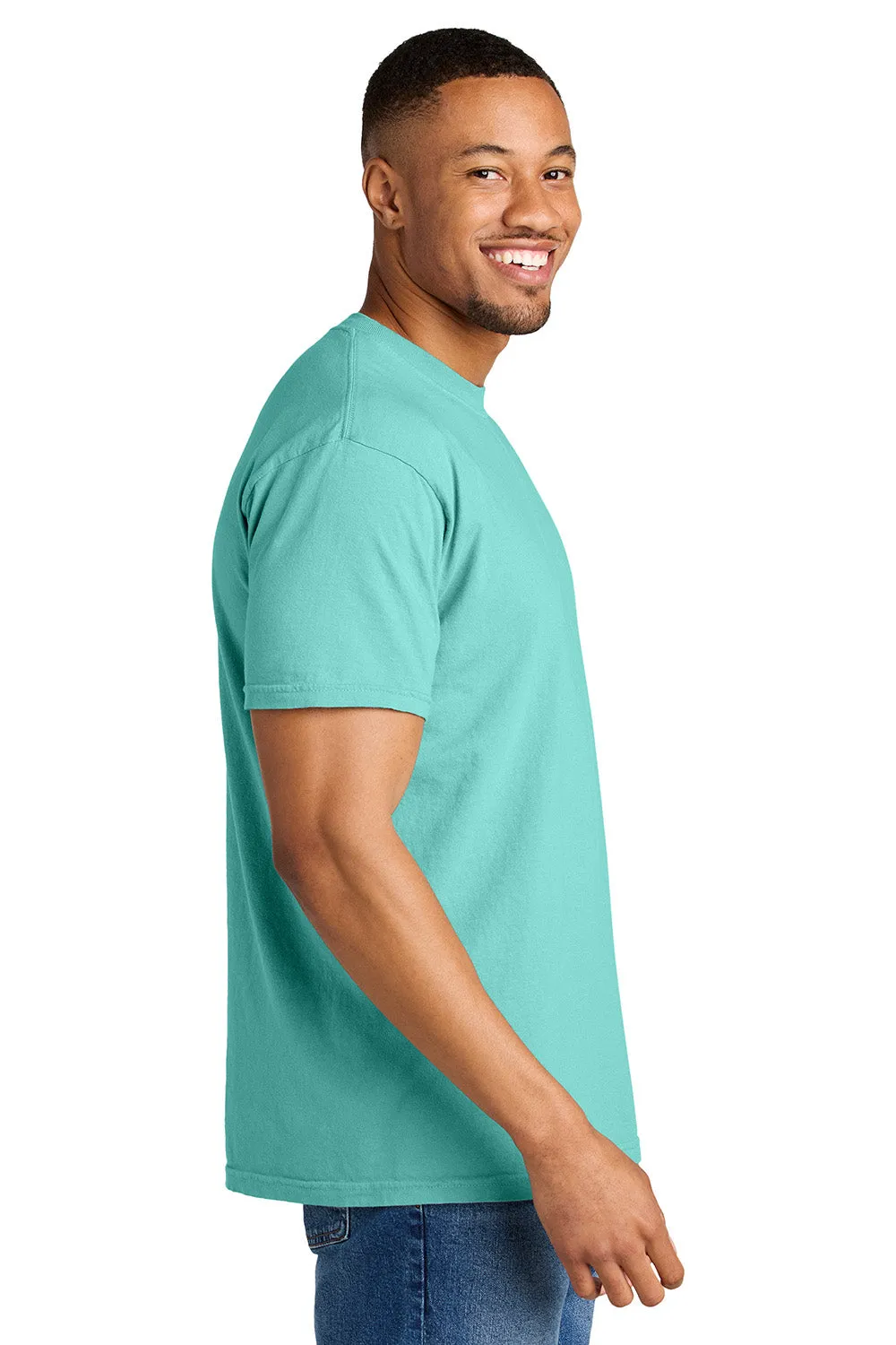 Comfort Colors Mens Short Sleeve Crewneck T-Shirt - Chalky Mint Green