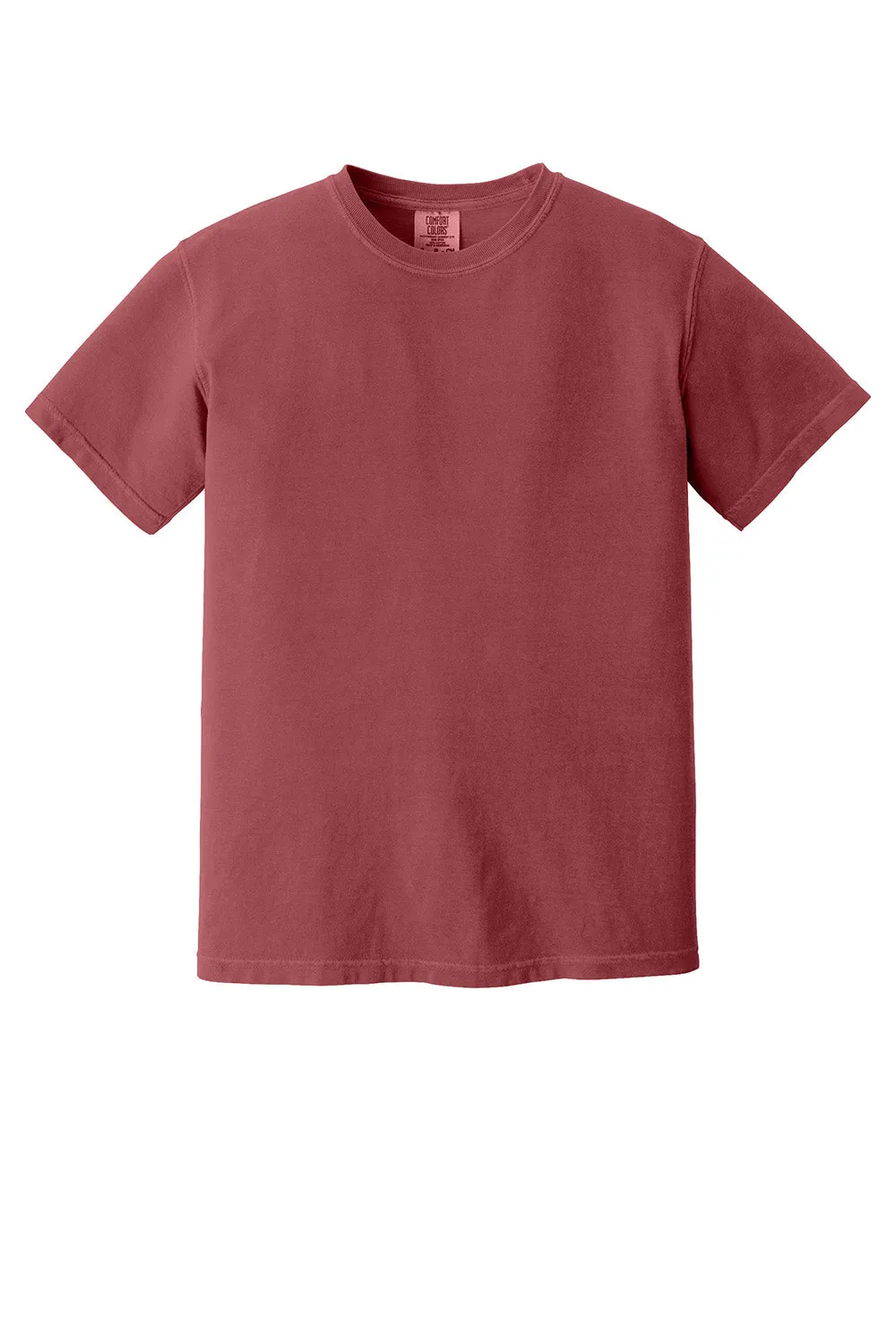 Comfort Colors Mens Short Sleeve Crewneck T-Shirt - Chili Red