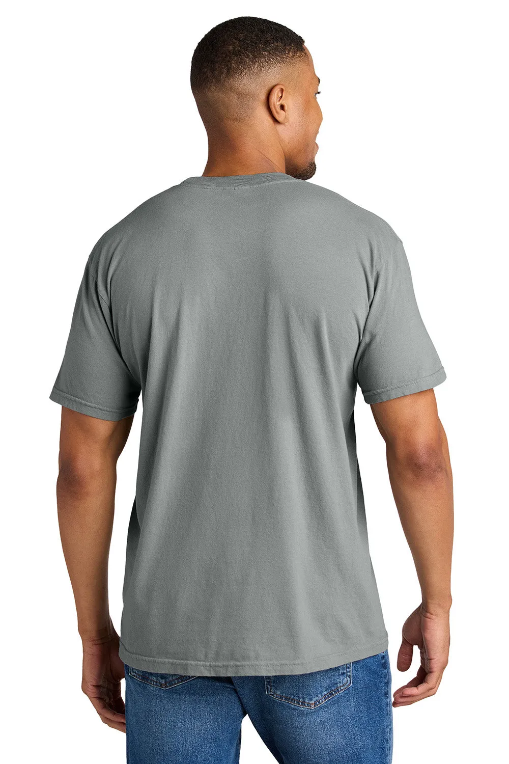 Comfort Colors Mens Short Sleeve Crewneck T-Shirt - Granite Grey