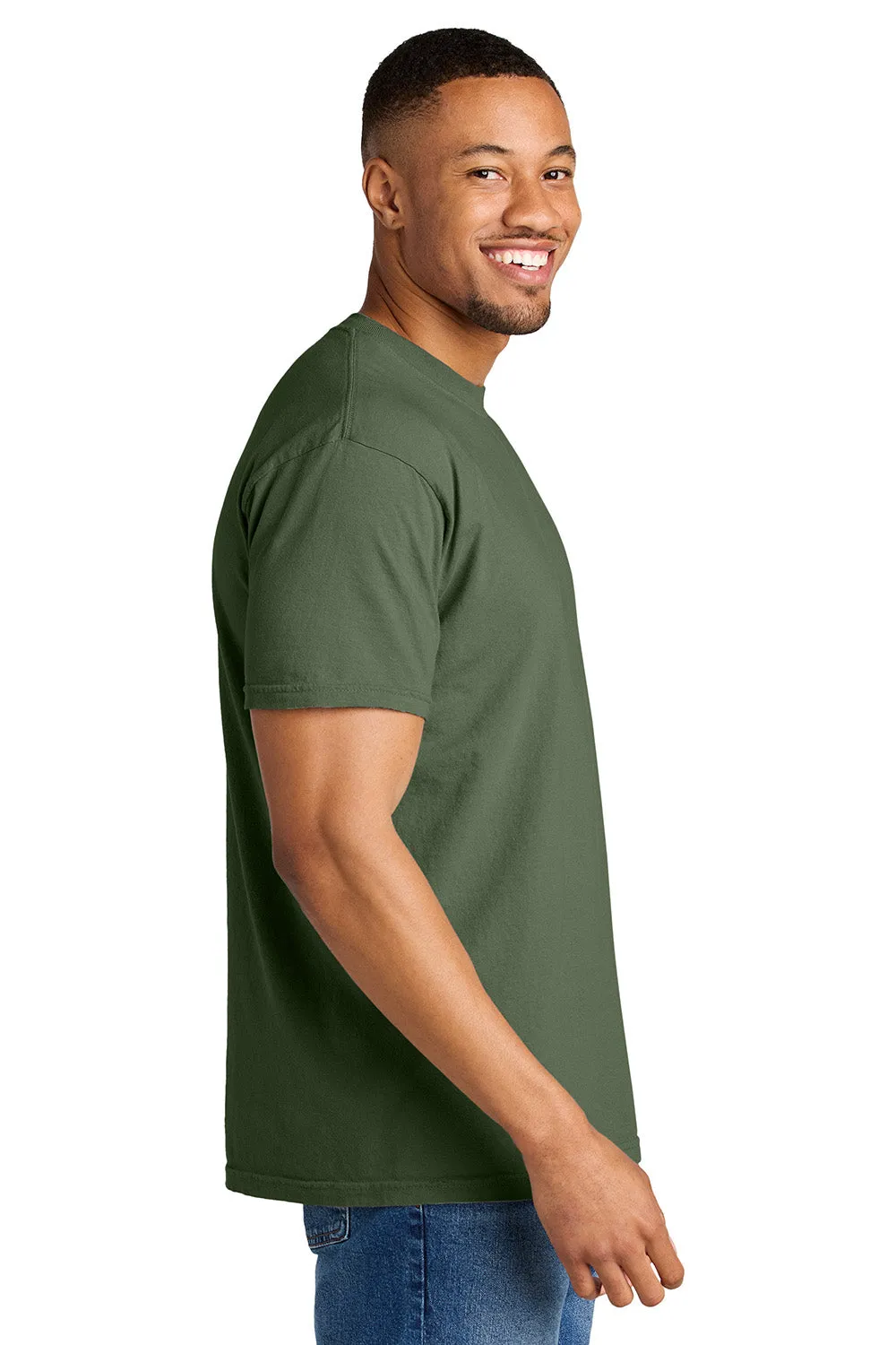 Comfort Colors Mens Short Sleeve Crewneck T-Shirt - Hemp Green