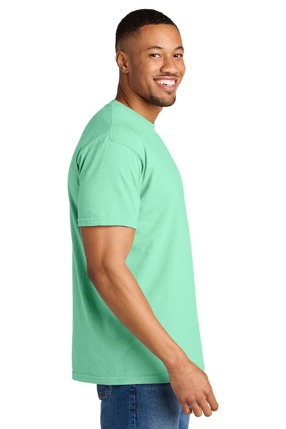 Comfort Colors Mens Short Sleeve Crewneck T-Shirt - Island Reef Green
